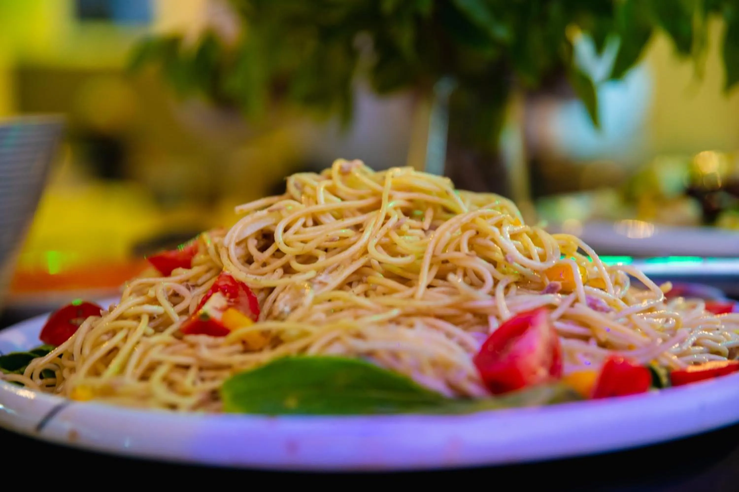 Food in The Garden Lodge Pereybere - Piscine & Jardin