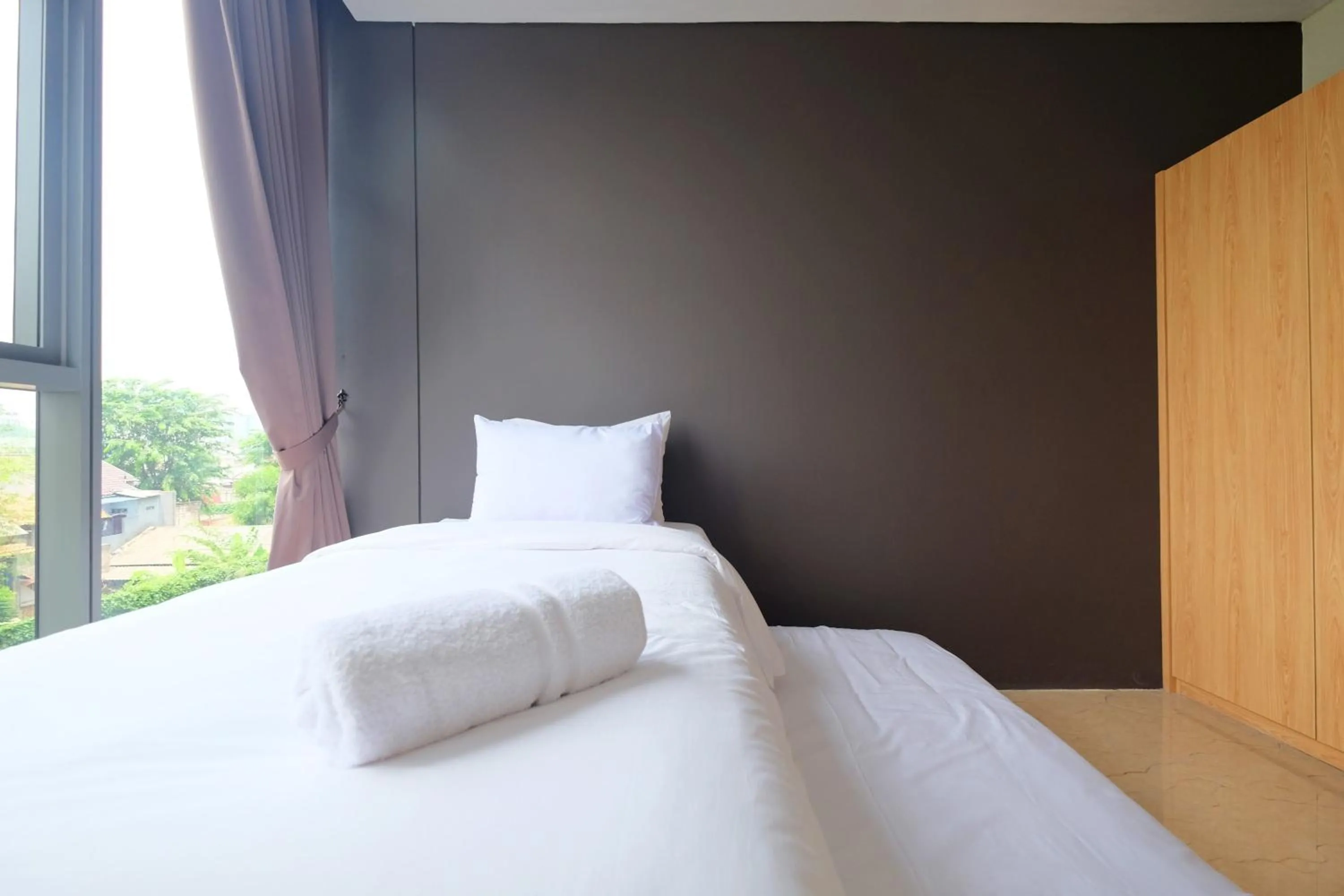 Bedroom, Bed in 2BR Pancoran L'Avenue Apartment Great Facility By Travelio