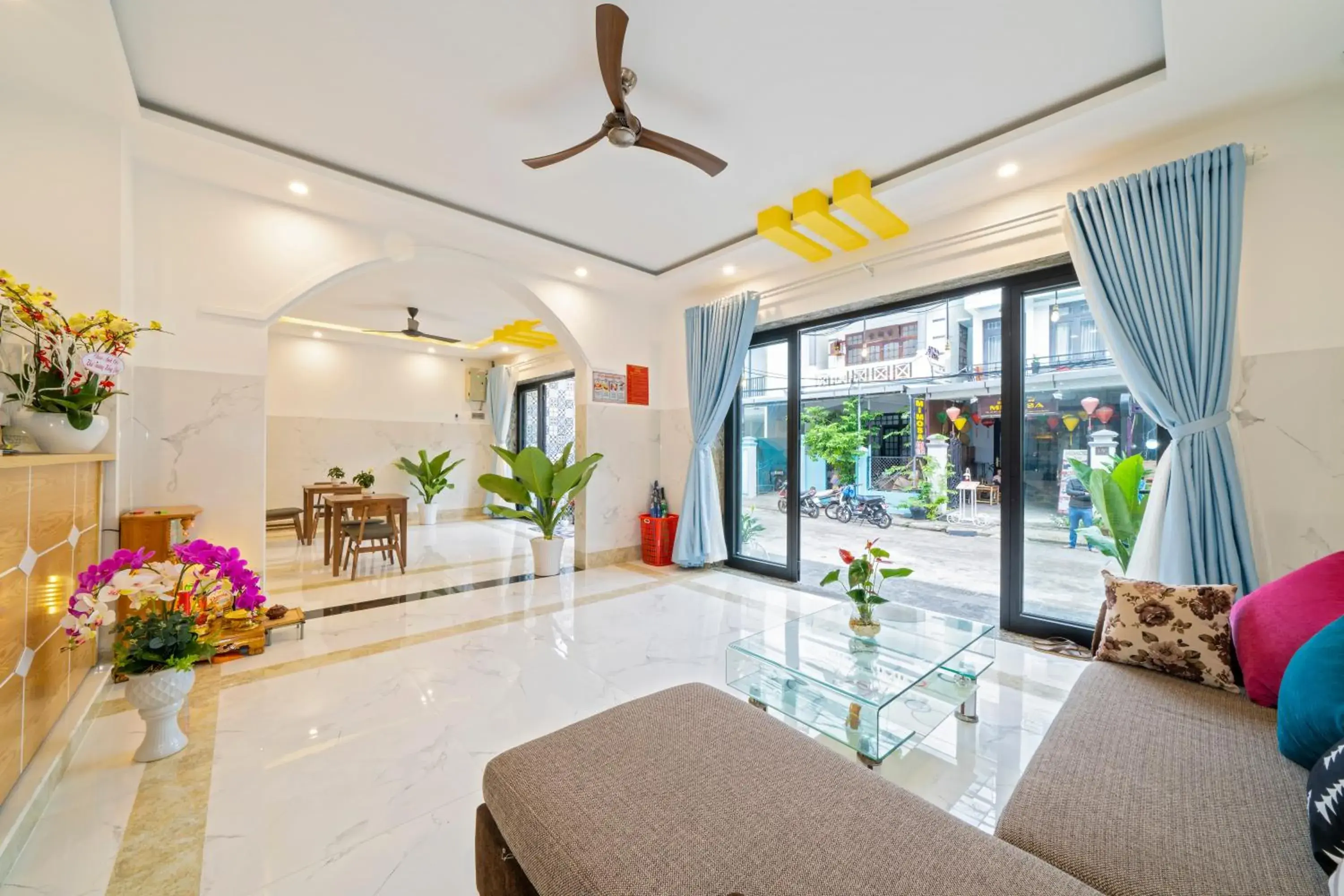 Lobby or reception in Q Villa Hoi An Lobby or reception in Q Villa Hoi An