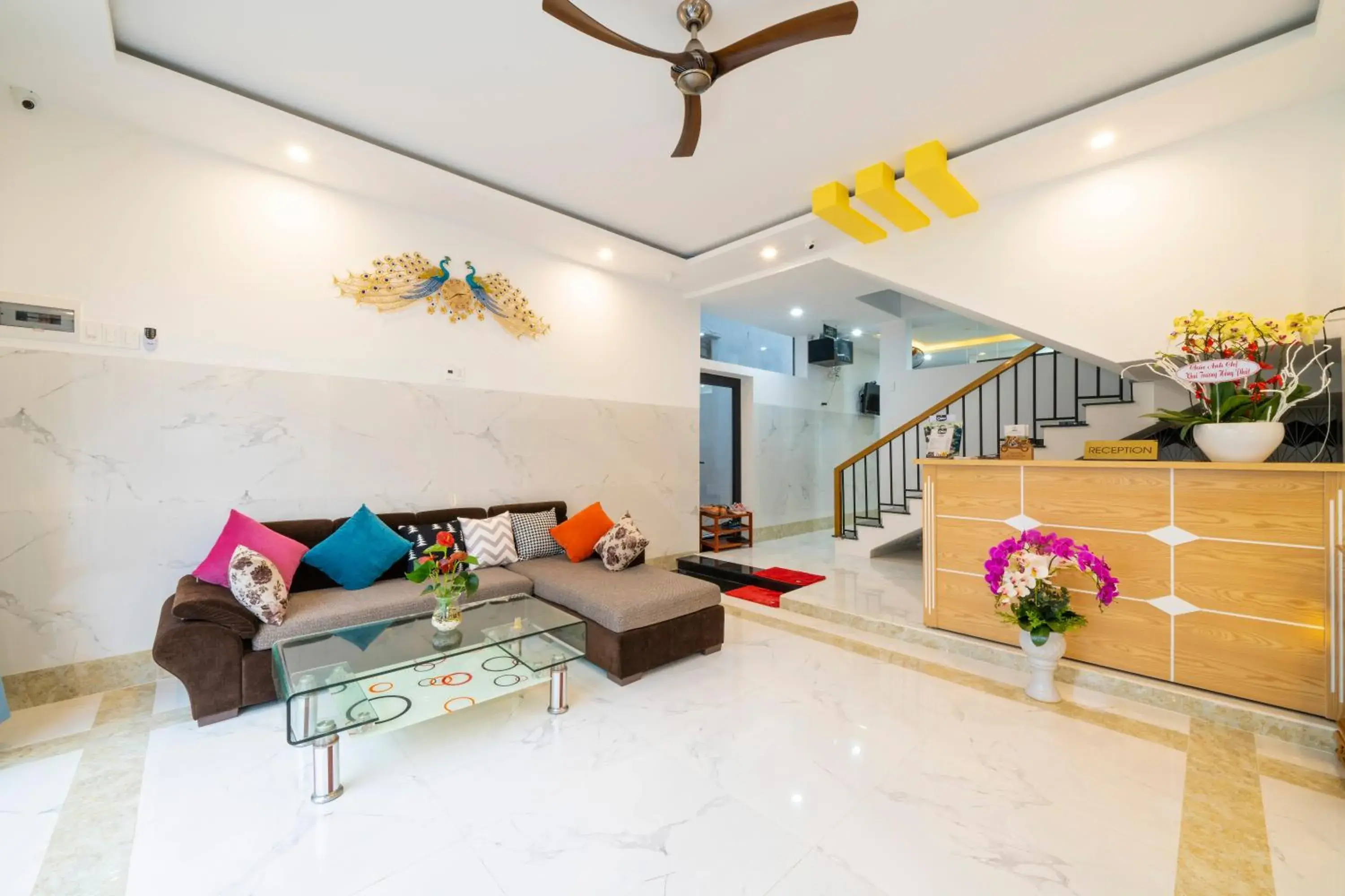 Lobby or reception in Q Villa Hoi An Lobby or reception in Q Villa Hoi An