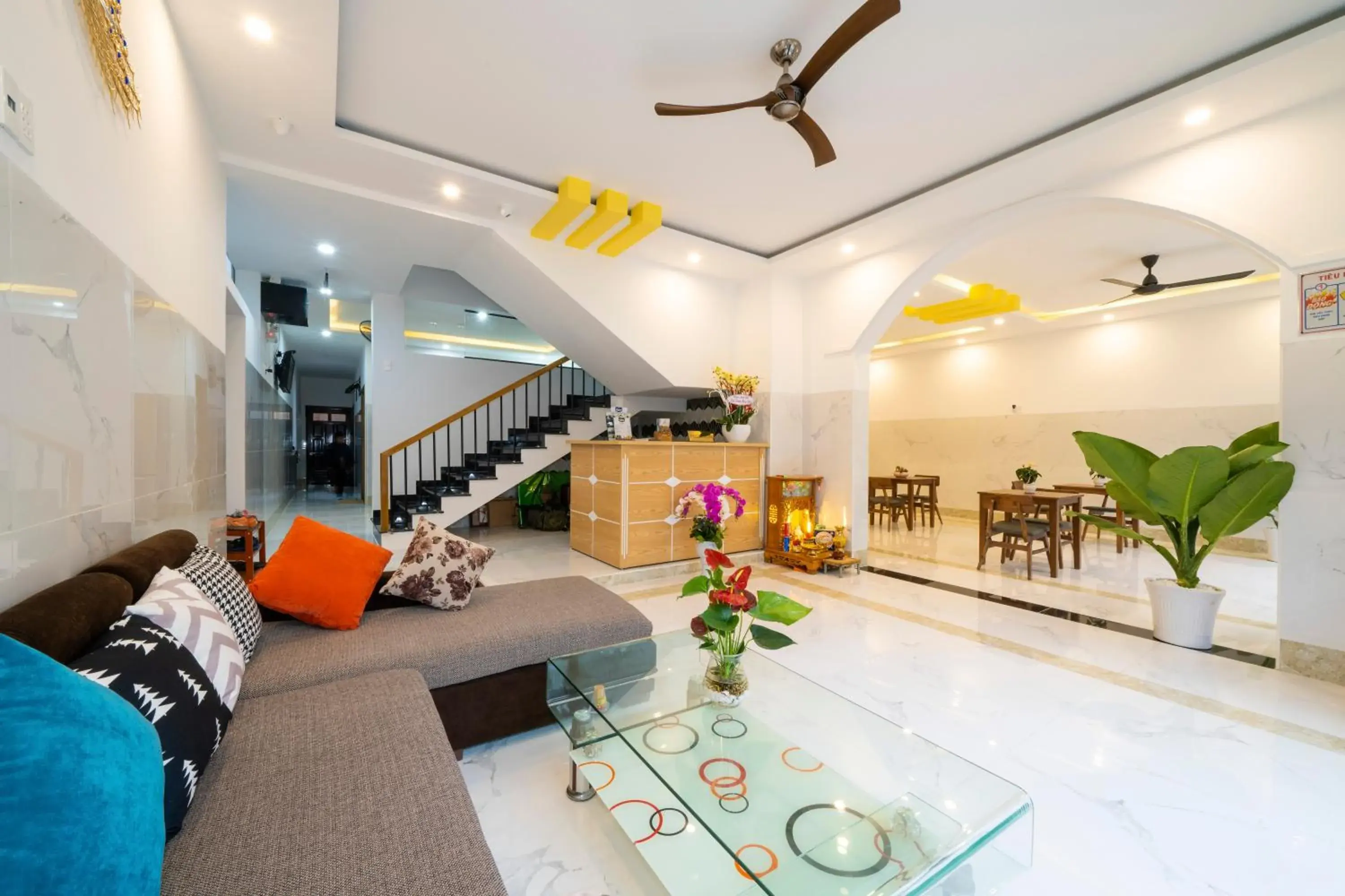 Lobby or reception in Q Villa Hoi An Lobby or reception in Q Villa Hoi An