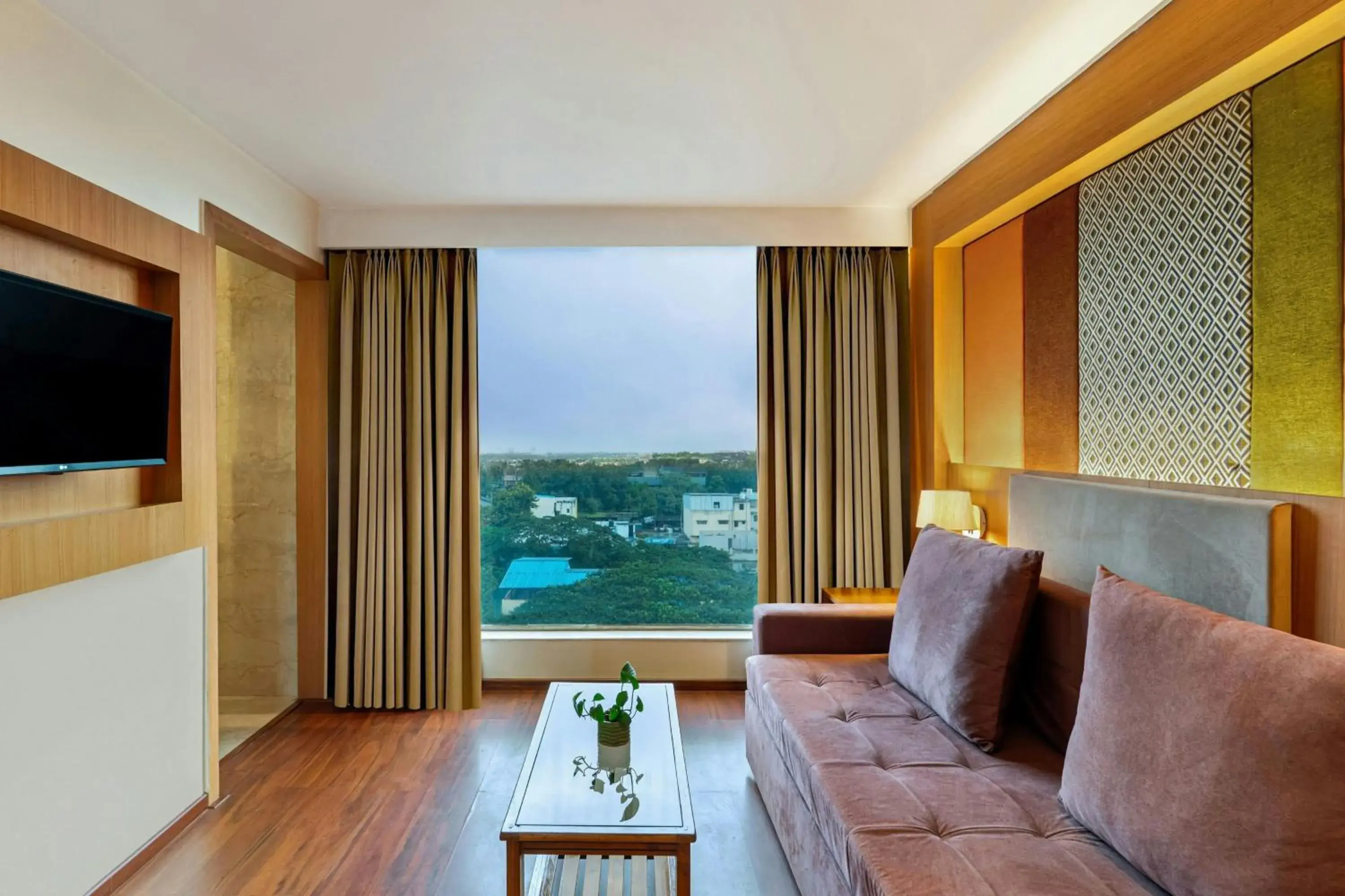 Living room in The Fern, Kolhapur, Series by Marriott Living room in The Fern, Kolhapur, Series by Marriott