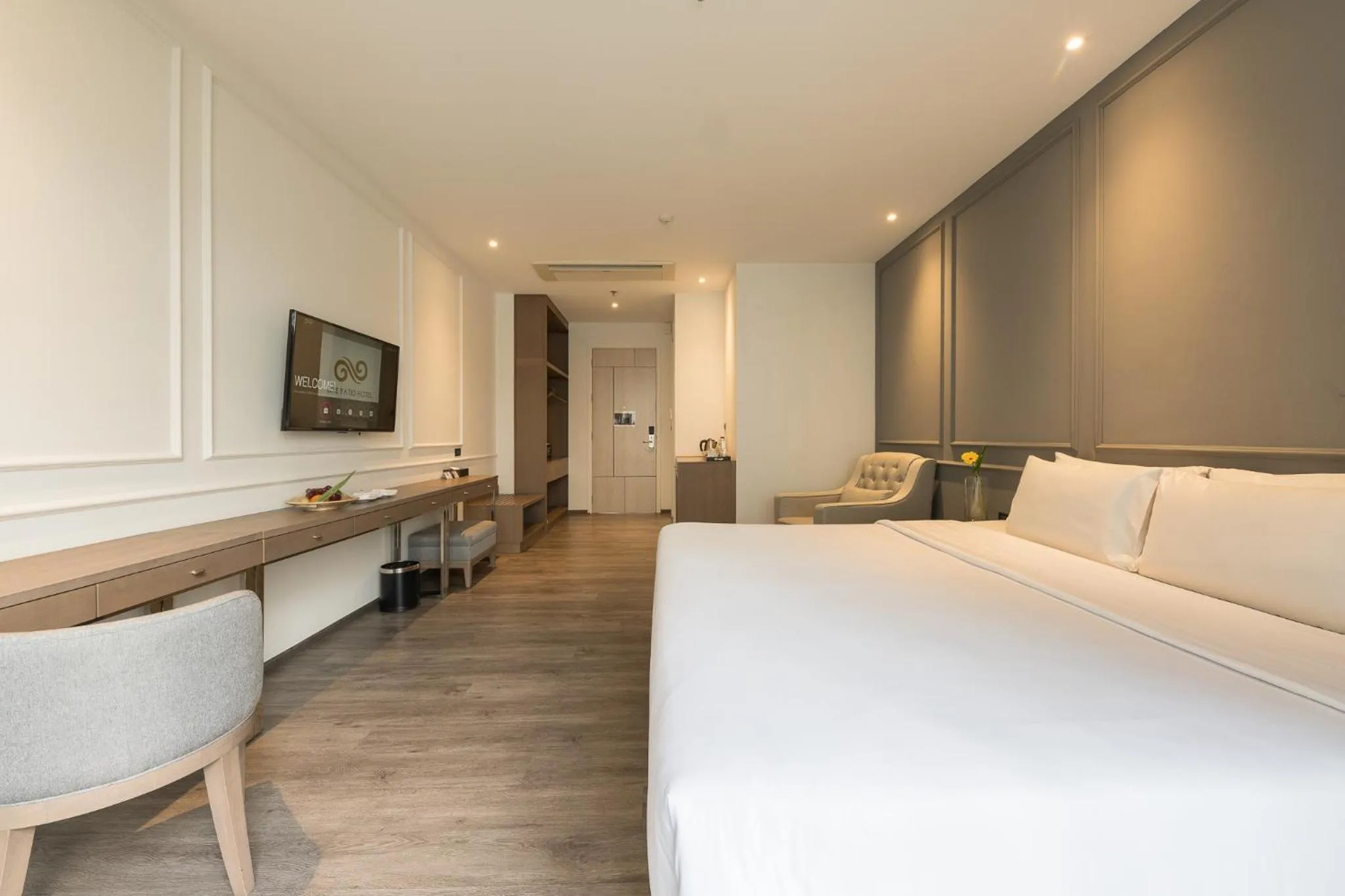 TV and multimedia, Bed in One Patio Hotel Pattaya - SHA Extra Plus