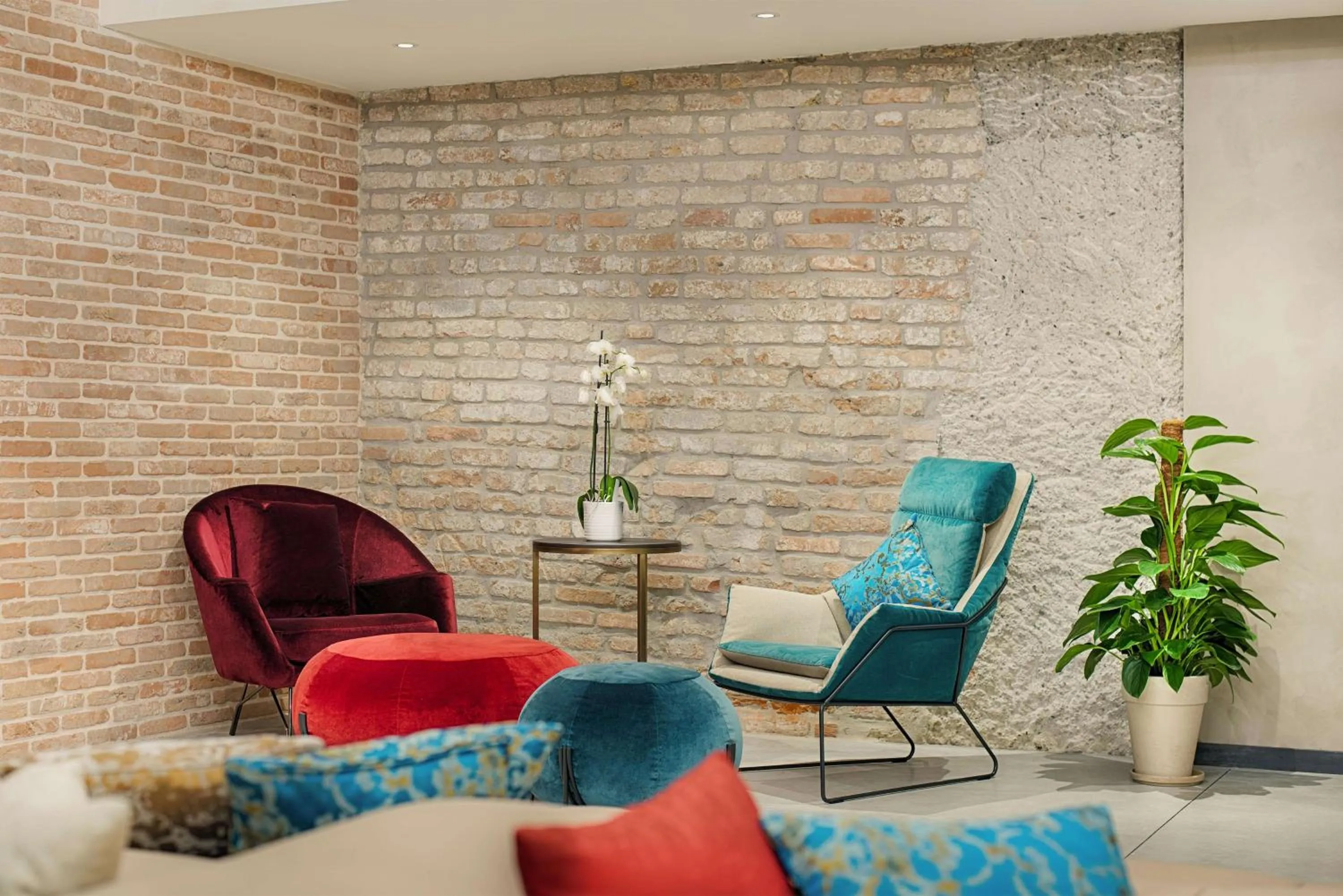 Lobby or reception in NH Collection Murano Villa