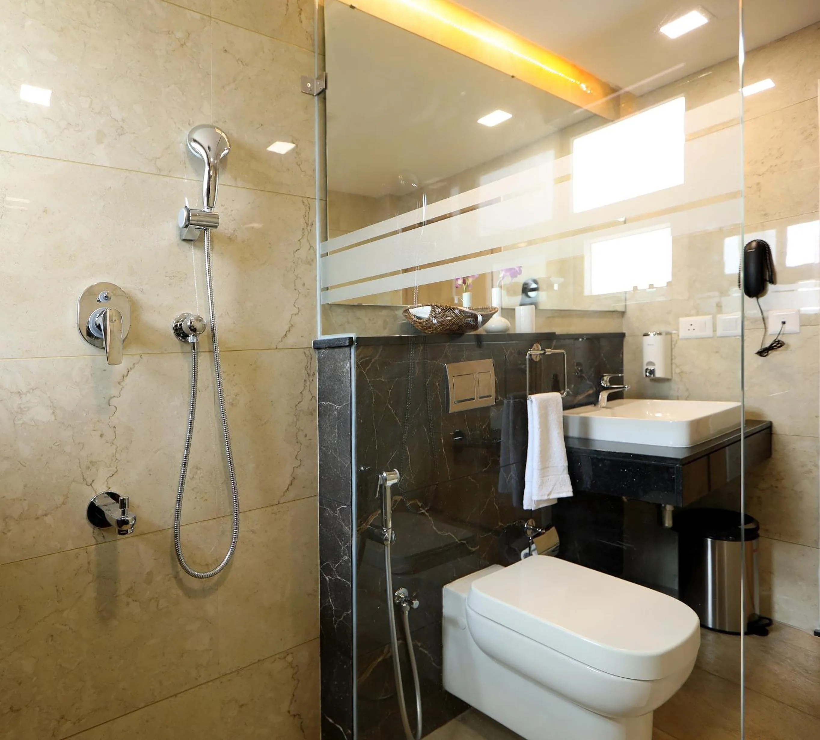 Shower in Flora Charishma Residency Aluva