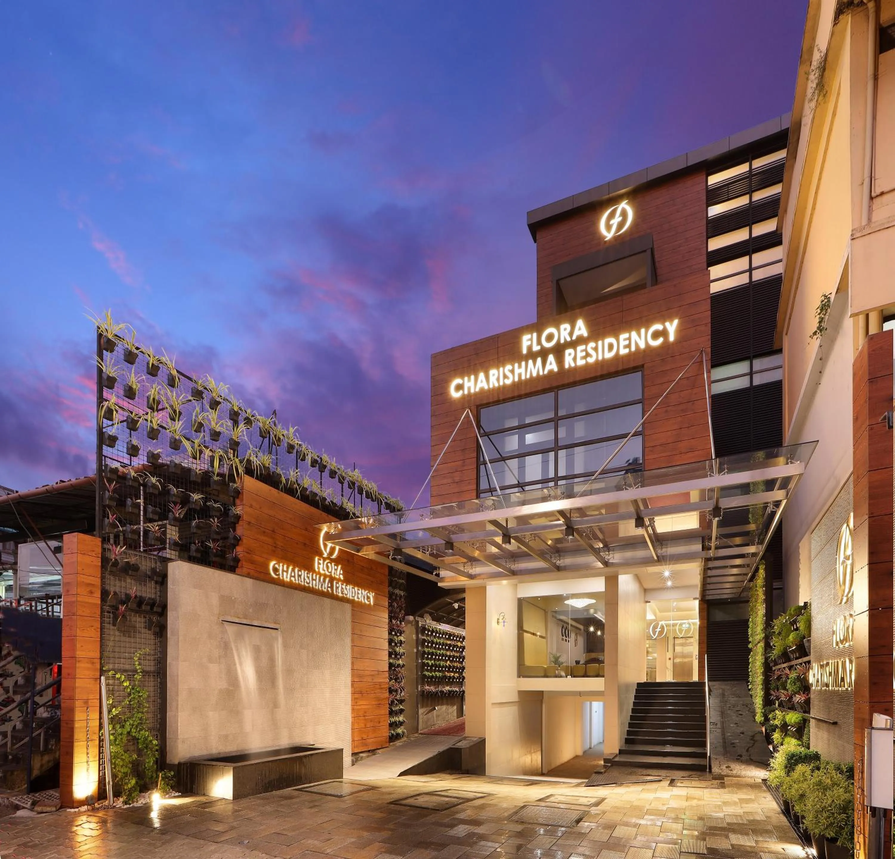 Property building in Flora Charishma Residency Aluva