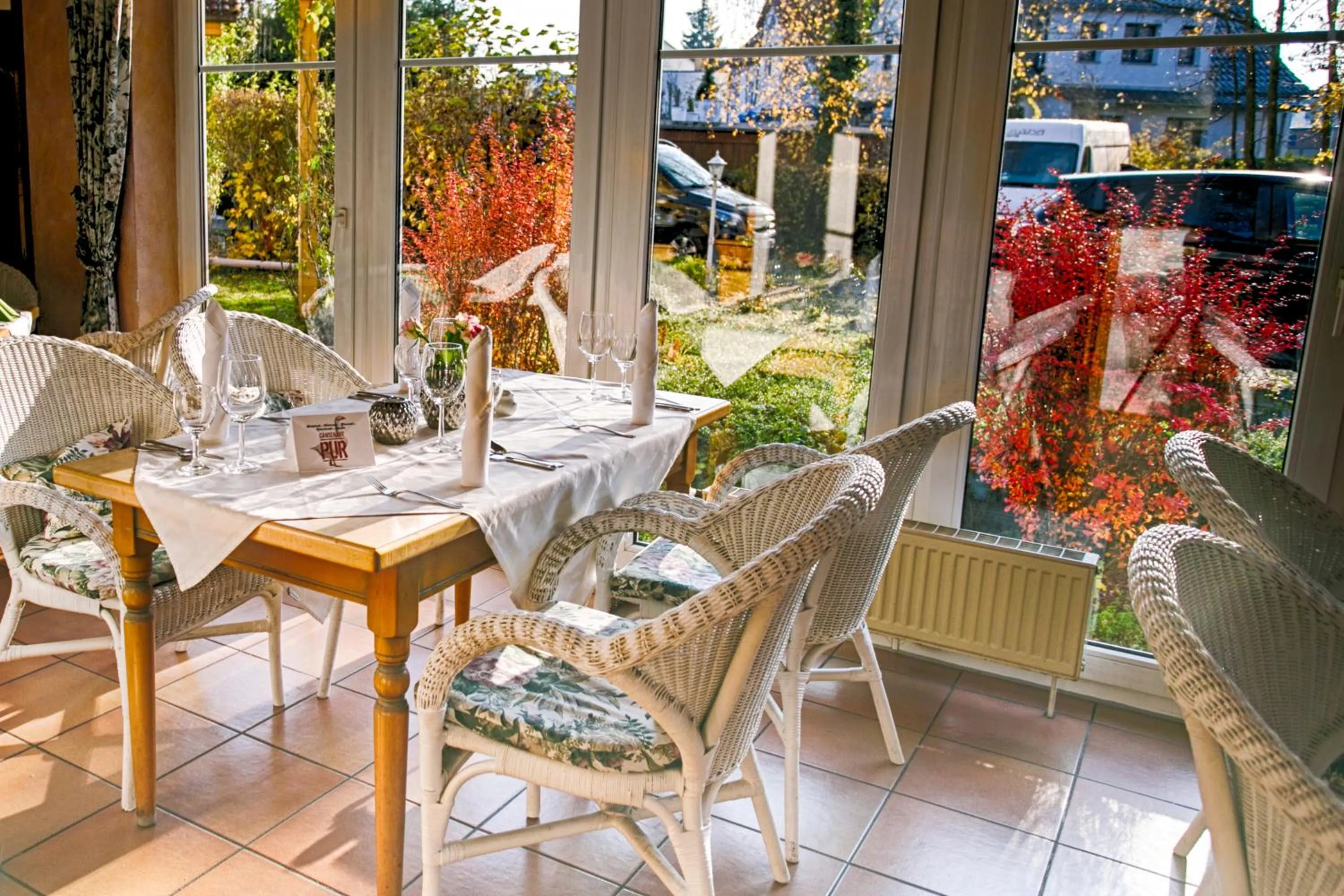 Restaurant/places to eat in Hotel Rosengarten Leipzig-Naunhof