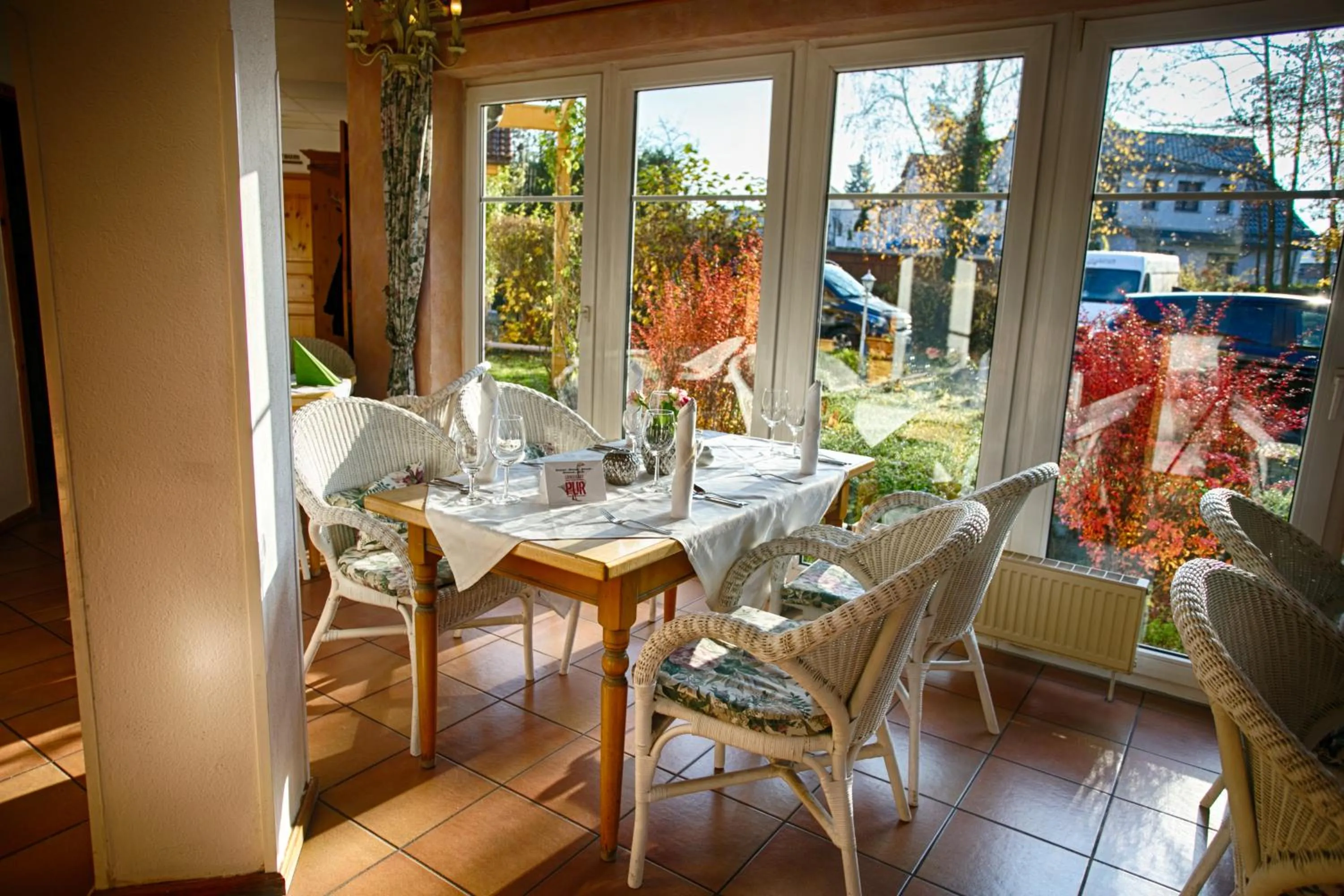 Restaurant/places to eat in Hotel Rosengarten Leipzig-Naunhof