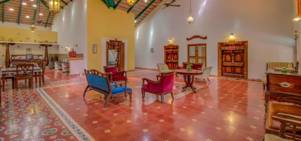 Seating area in amã Stays & Trails, Rare Earth Estate