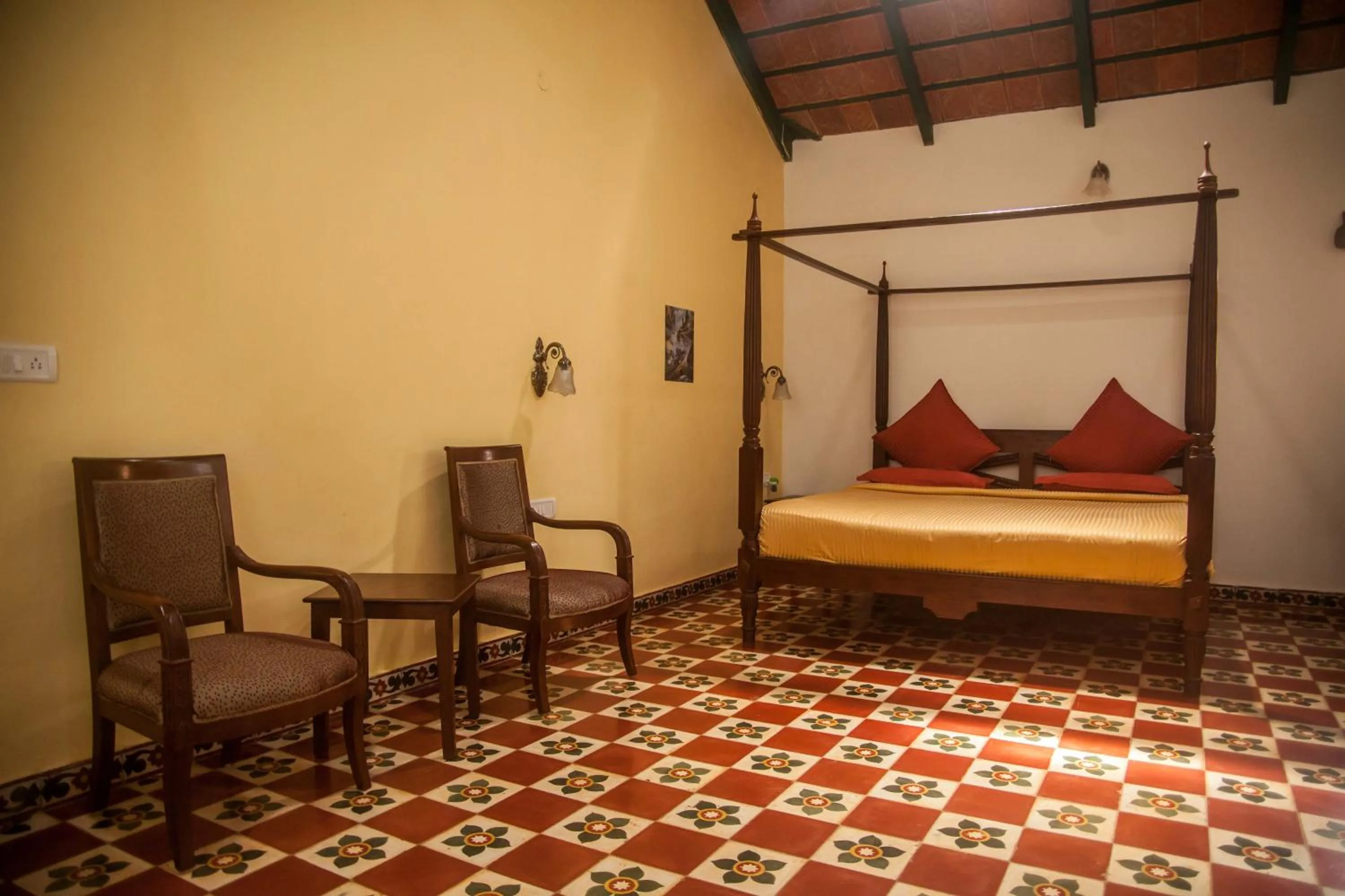 Bedroom, Bed in amã Stays & Trails, Rare Earth Estate