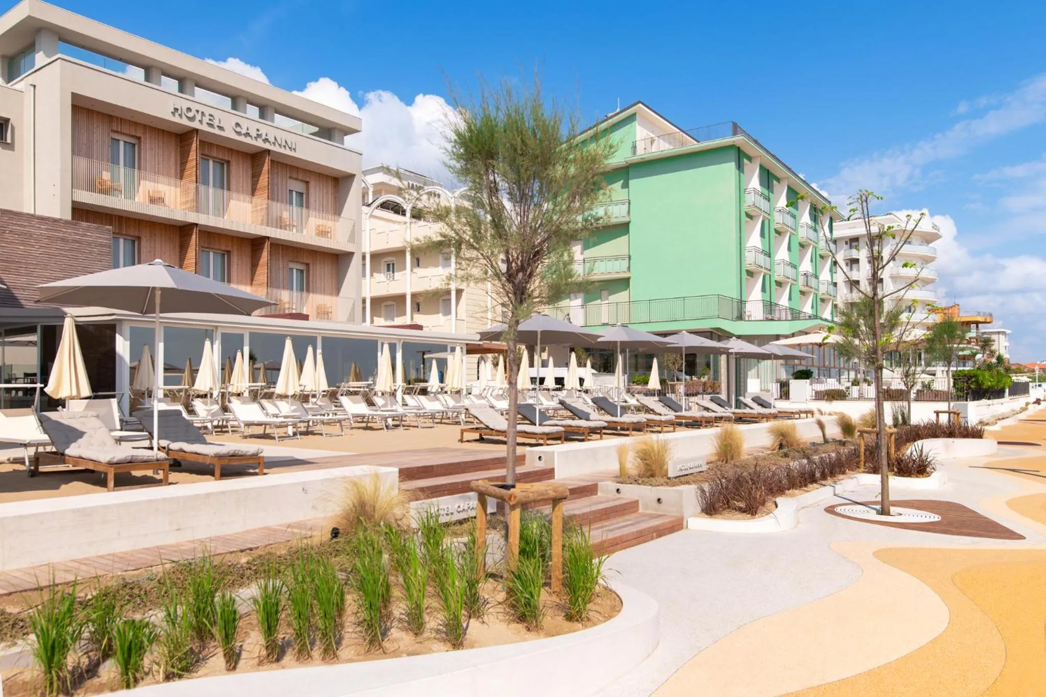 Property building in Hotel Capanni