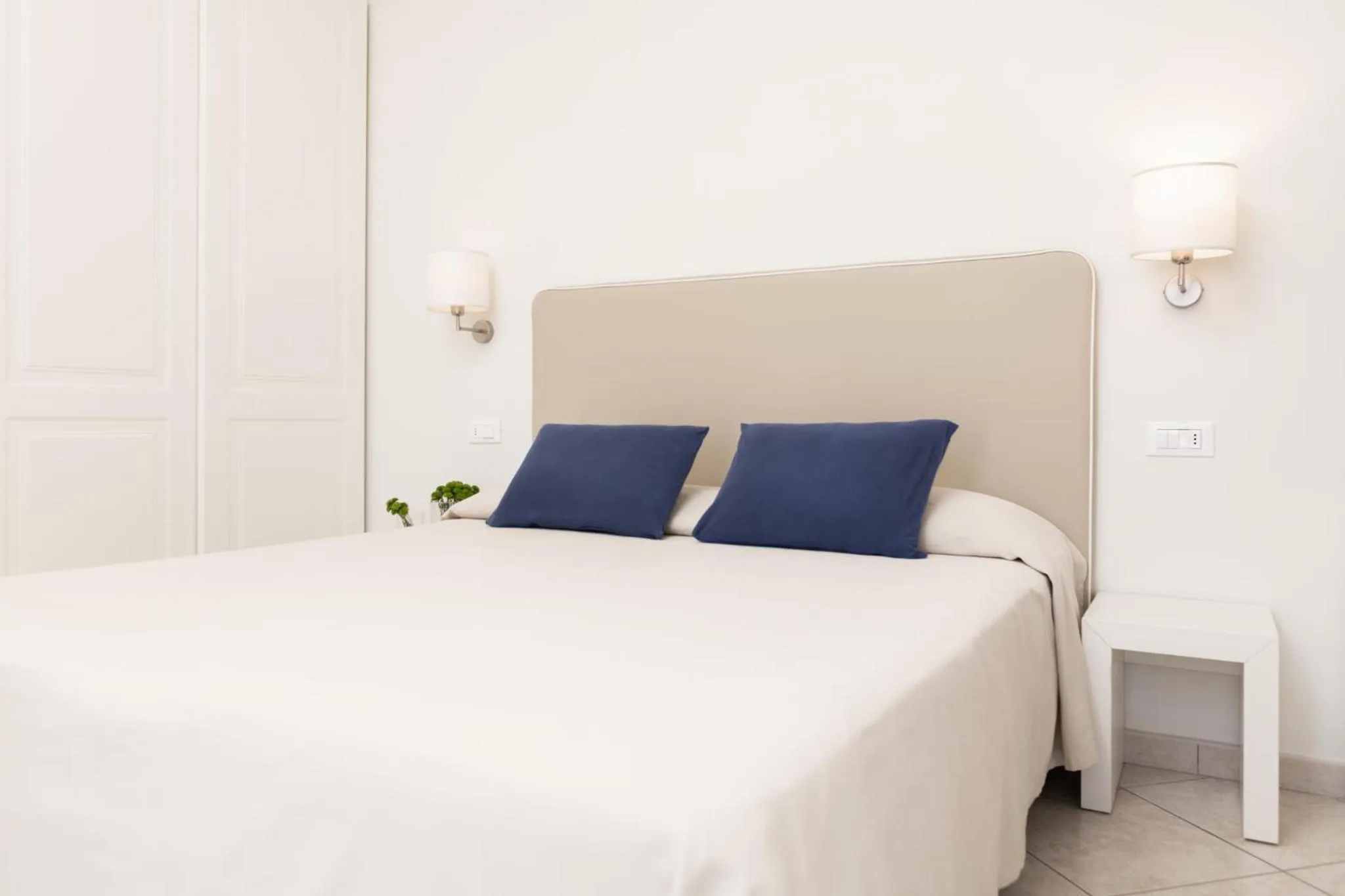 Bed in Hotel Capanni