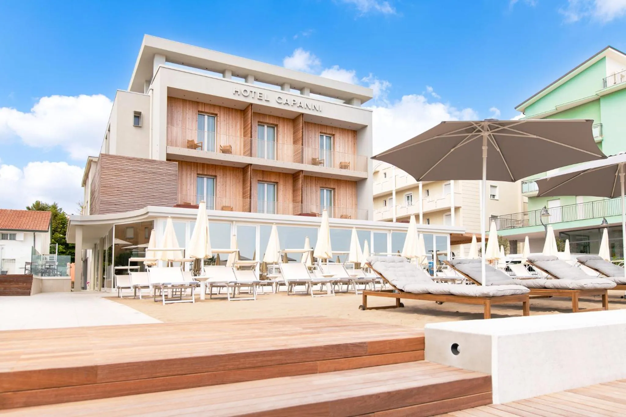 Property building in Hotel Capanni