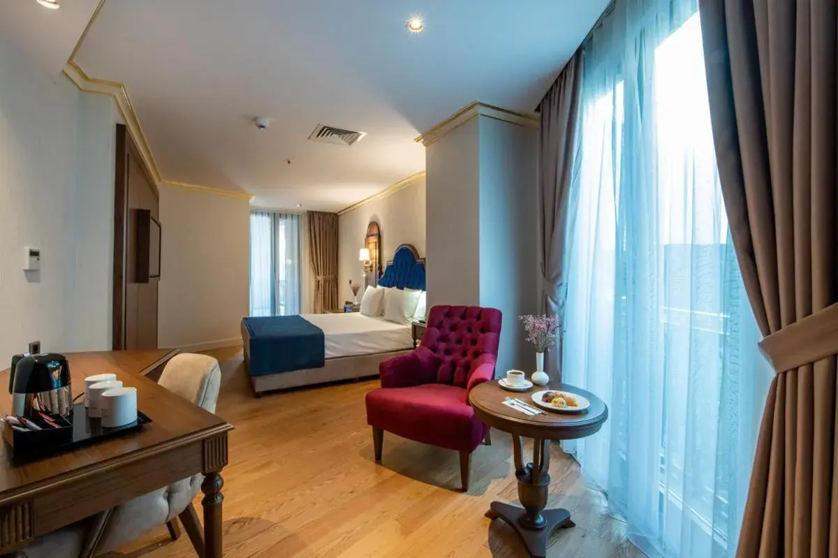 Bed in Bvs Bosphorus Pera Hotel Bed in Bvs Bosphorus Pera Hotel