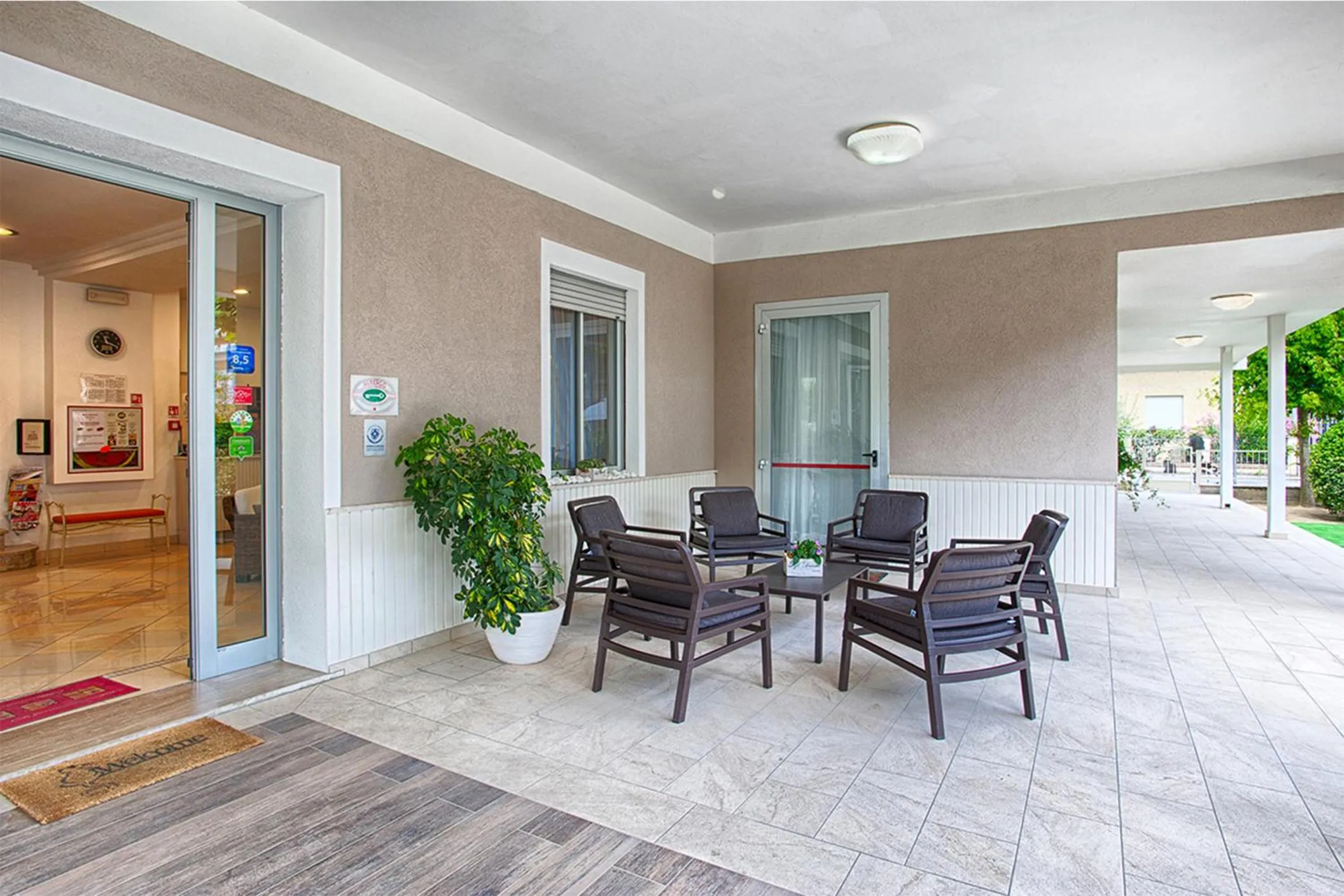 Garden in B&B Hotel Serenità