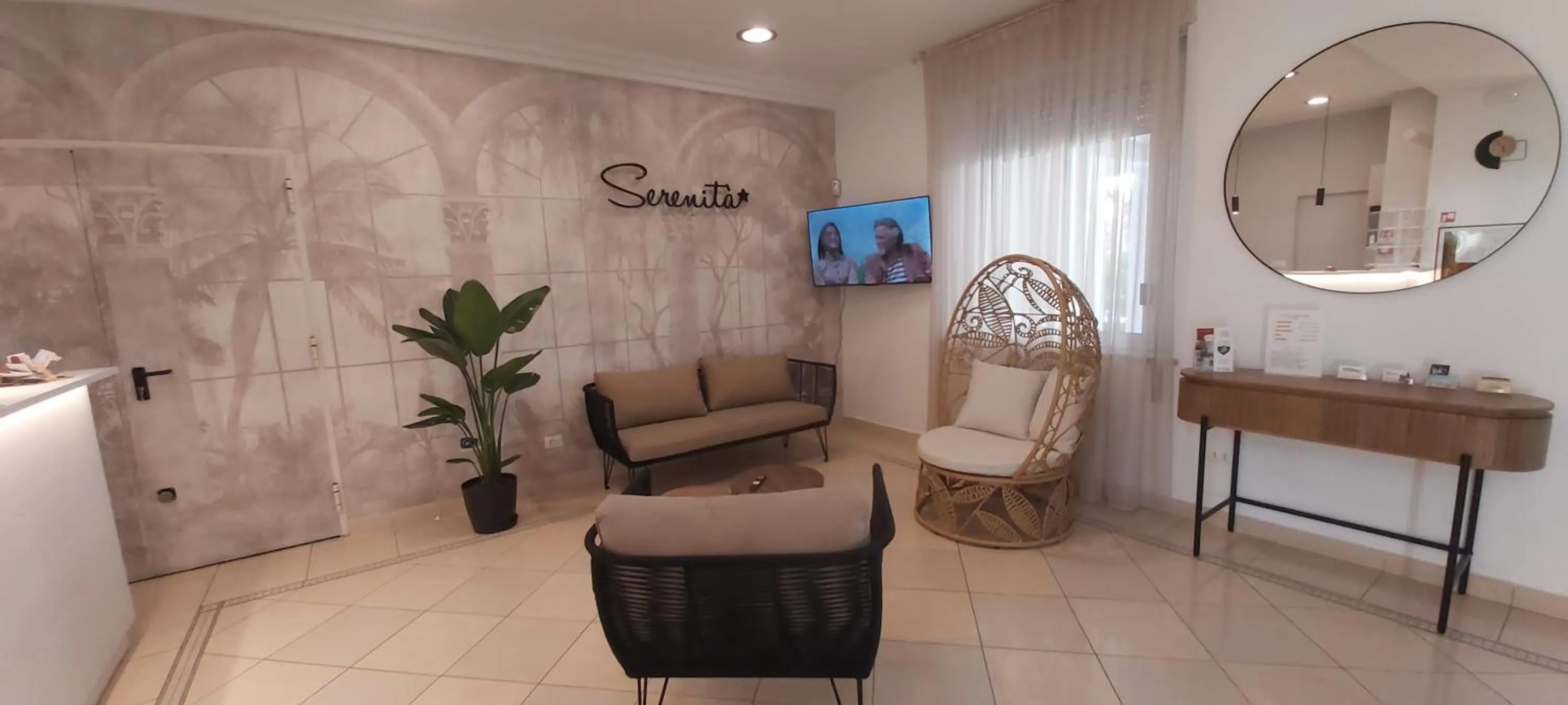 Living room in B&B Hotel Serenità