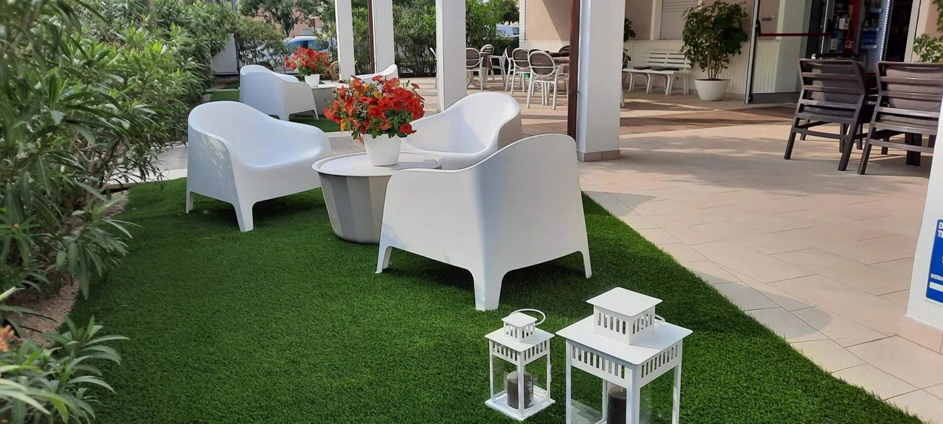 Garden in B&B Hotel Serenità