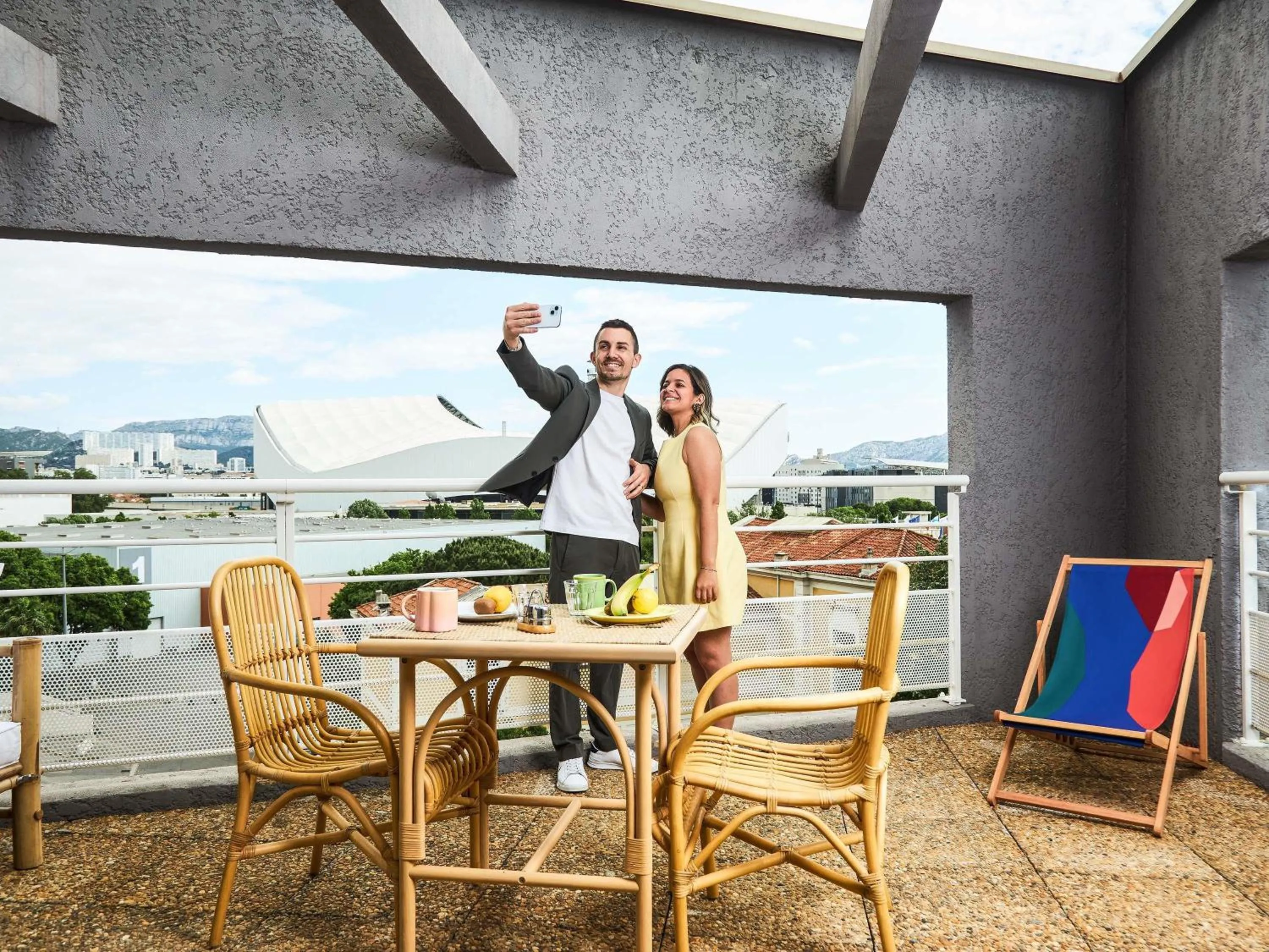 Bedroom in greet hotel Marseille Parc Chanot Velodrome