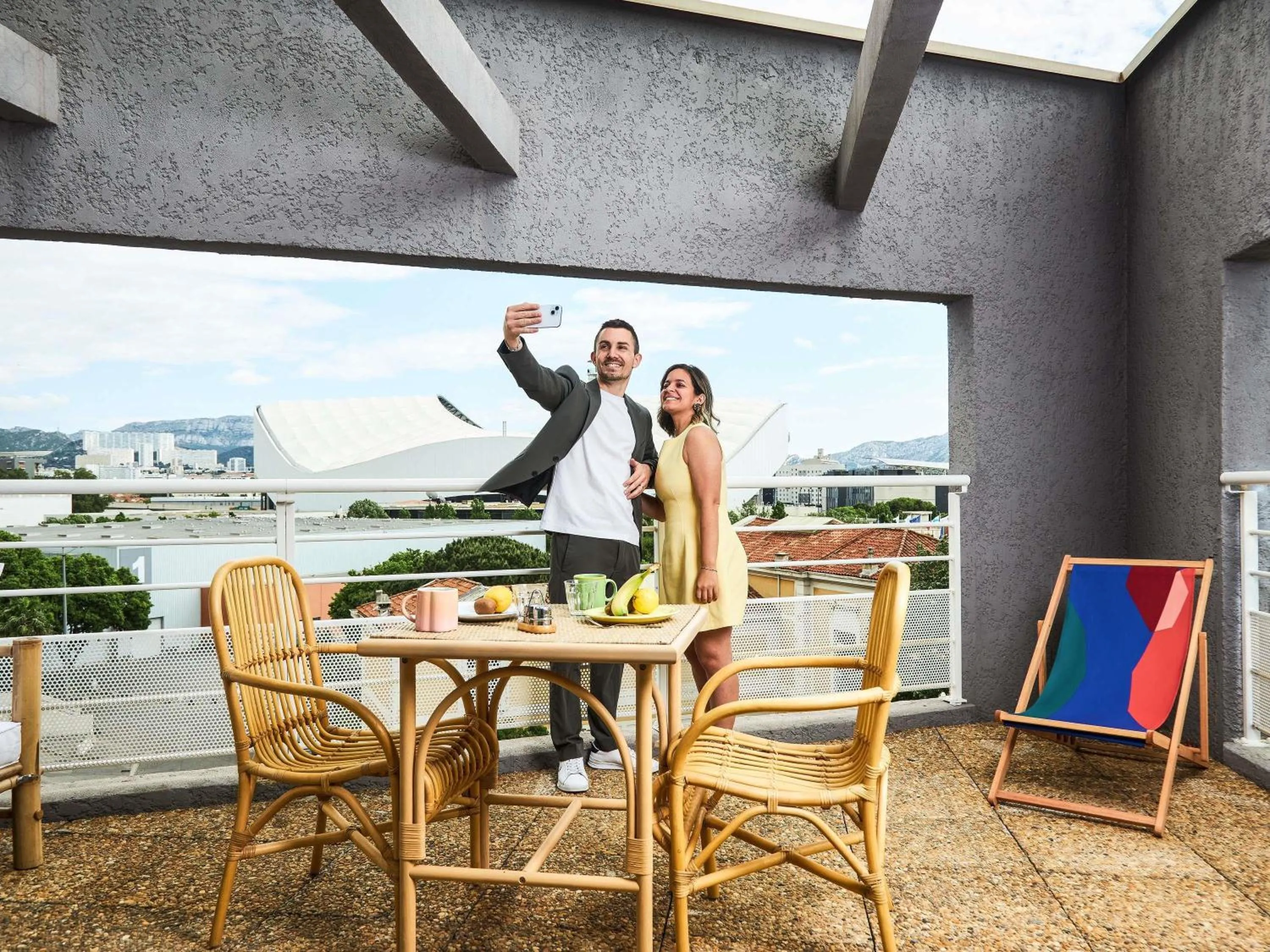 Property building in greet hotel Marseille Parc Chanot Velodrome