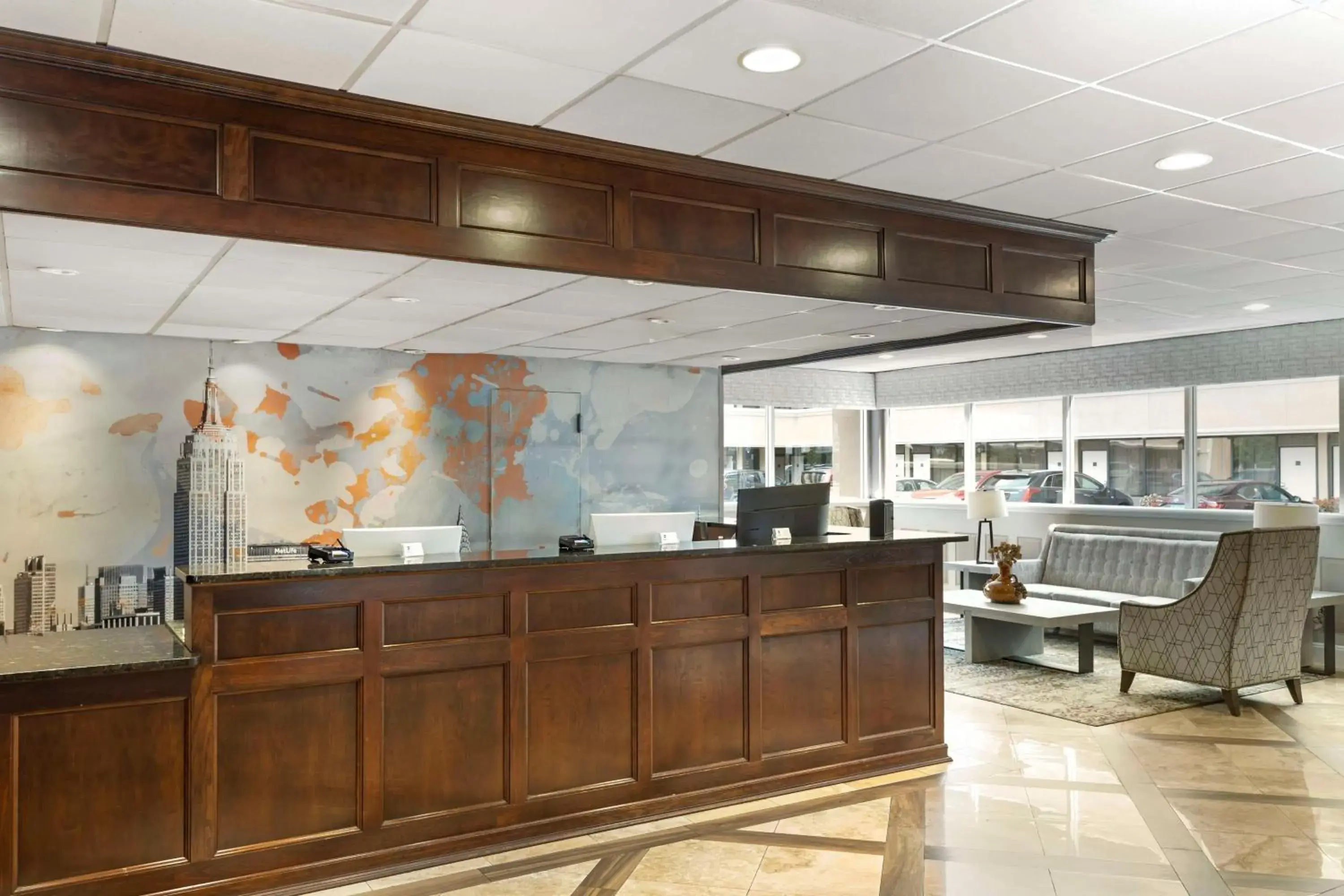 Lobby or reception in Best Western Mill River Manor Lobby or reception in Best Western Mill River Manor