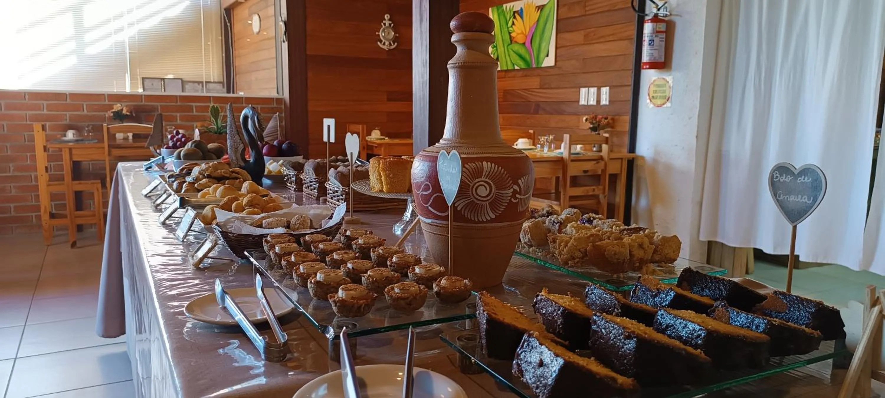 Breakfast in Pousada Gauleses