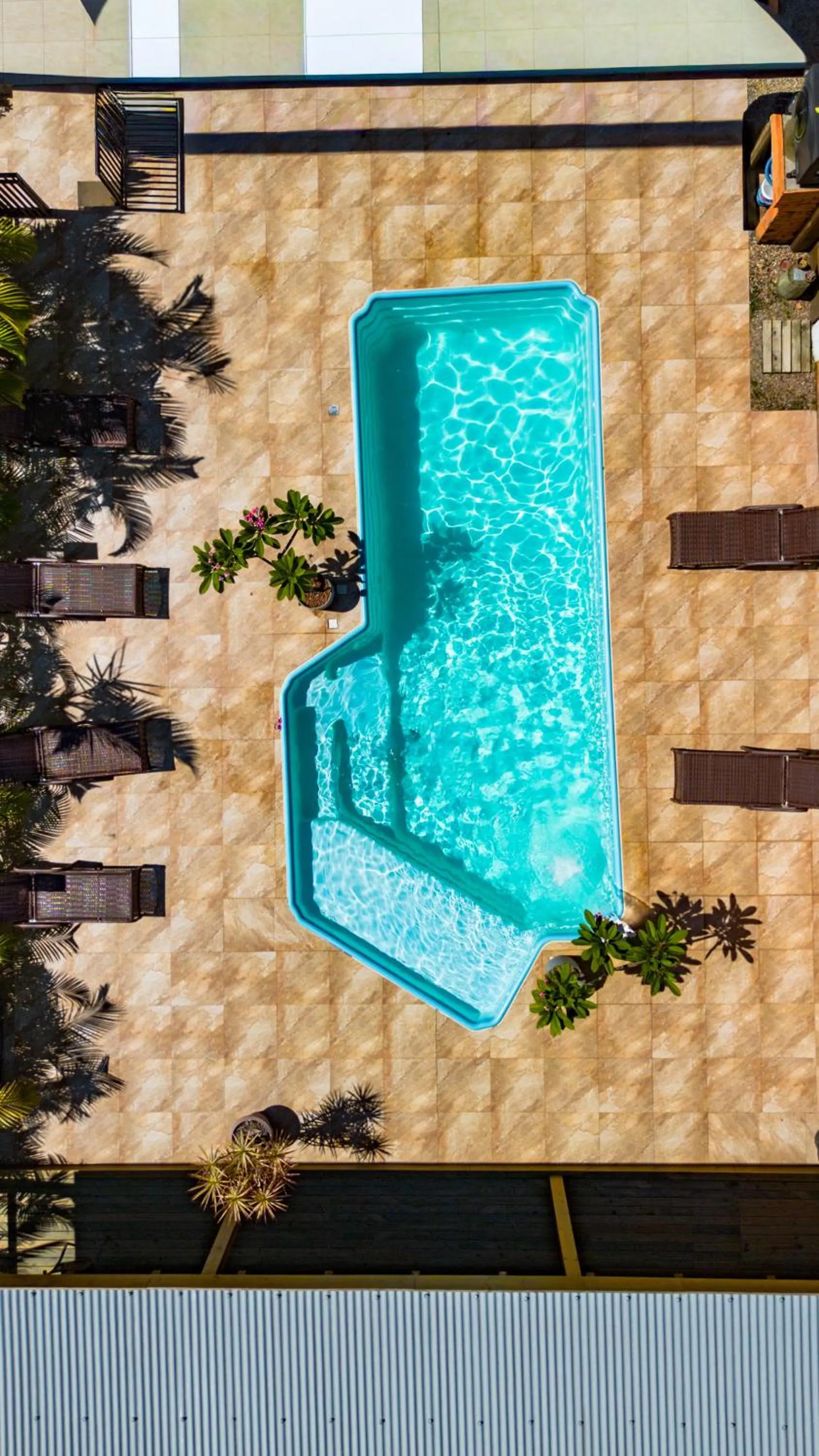 Pool view in Pousada Gauleses - Refugio de Charme na Praia do Rosa by La Vem Férias