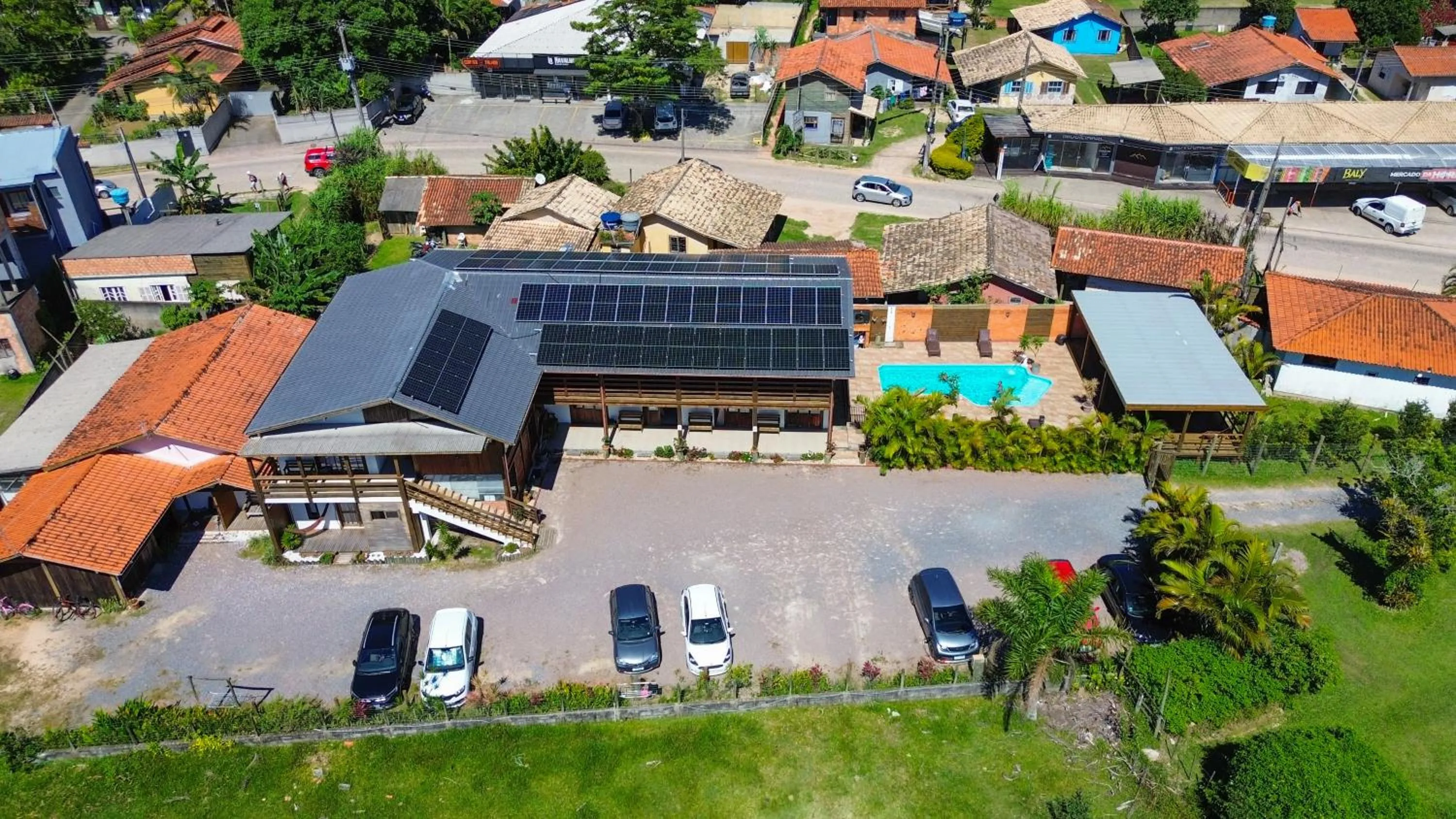 Property building in Pousada Gauleses - Refugio de Charme na Praia do Rosa by La Vem Férias