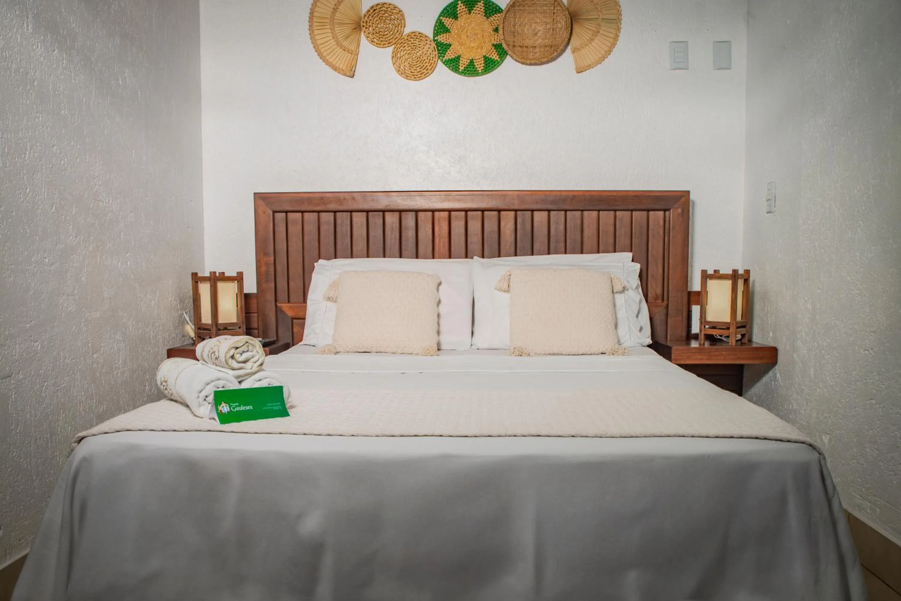 Bed in Pousada Gauleses - Refugio de Charme na Praia do Rosa by La Vem Férias