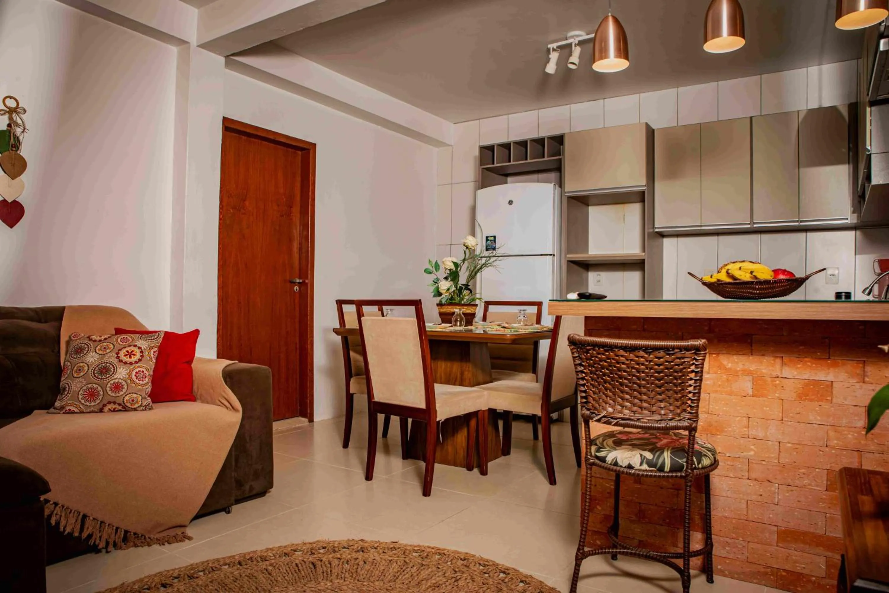 Kitchen or kitchenette in Pousada Gauleses