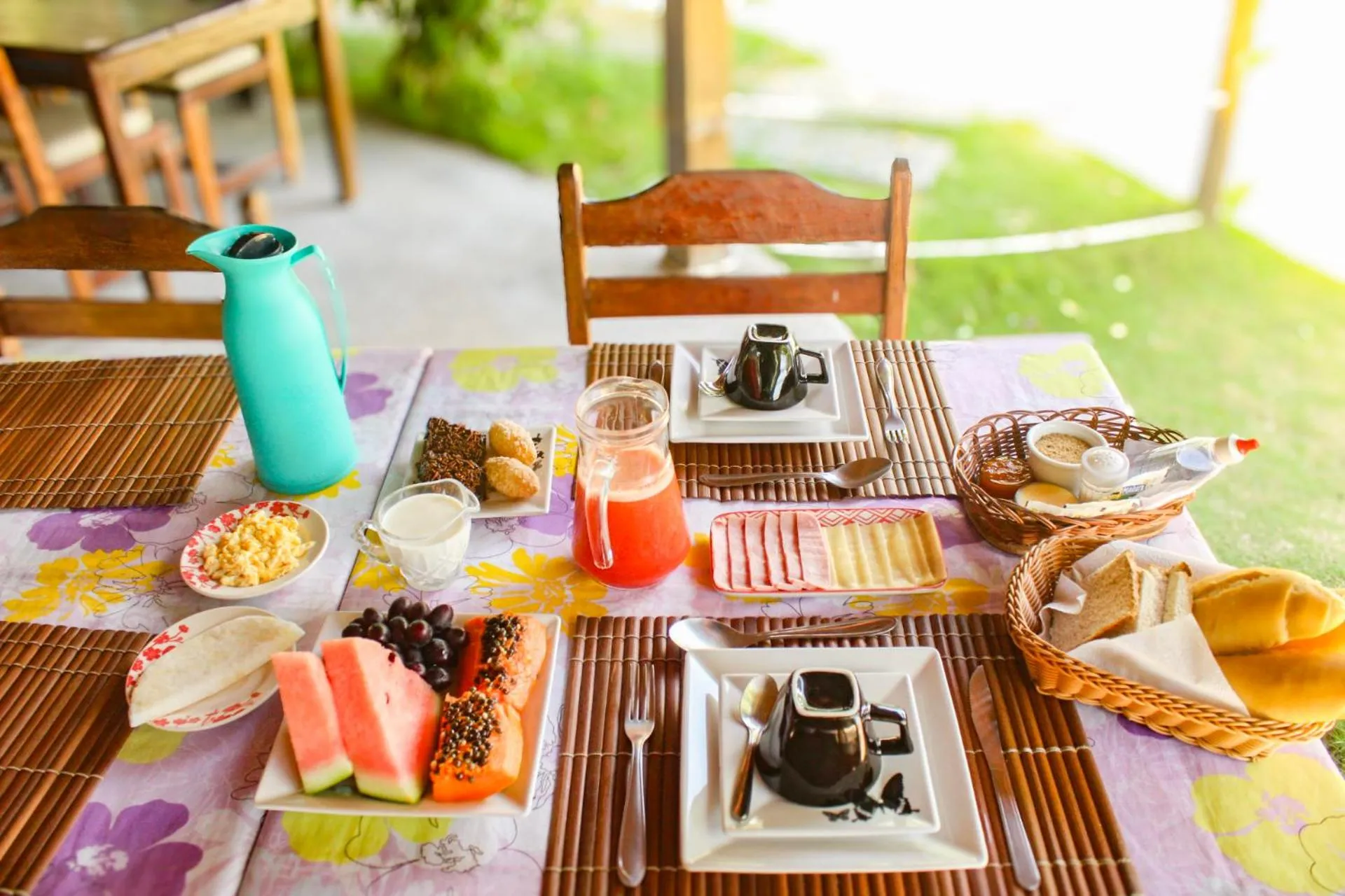 Breakfast in Pousada Luar das Águas