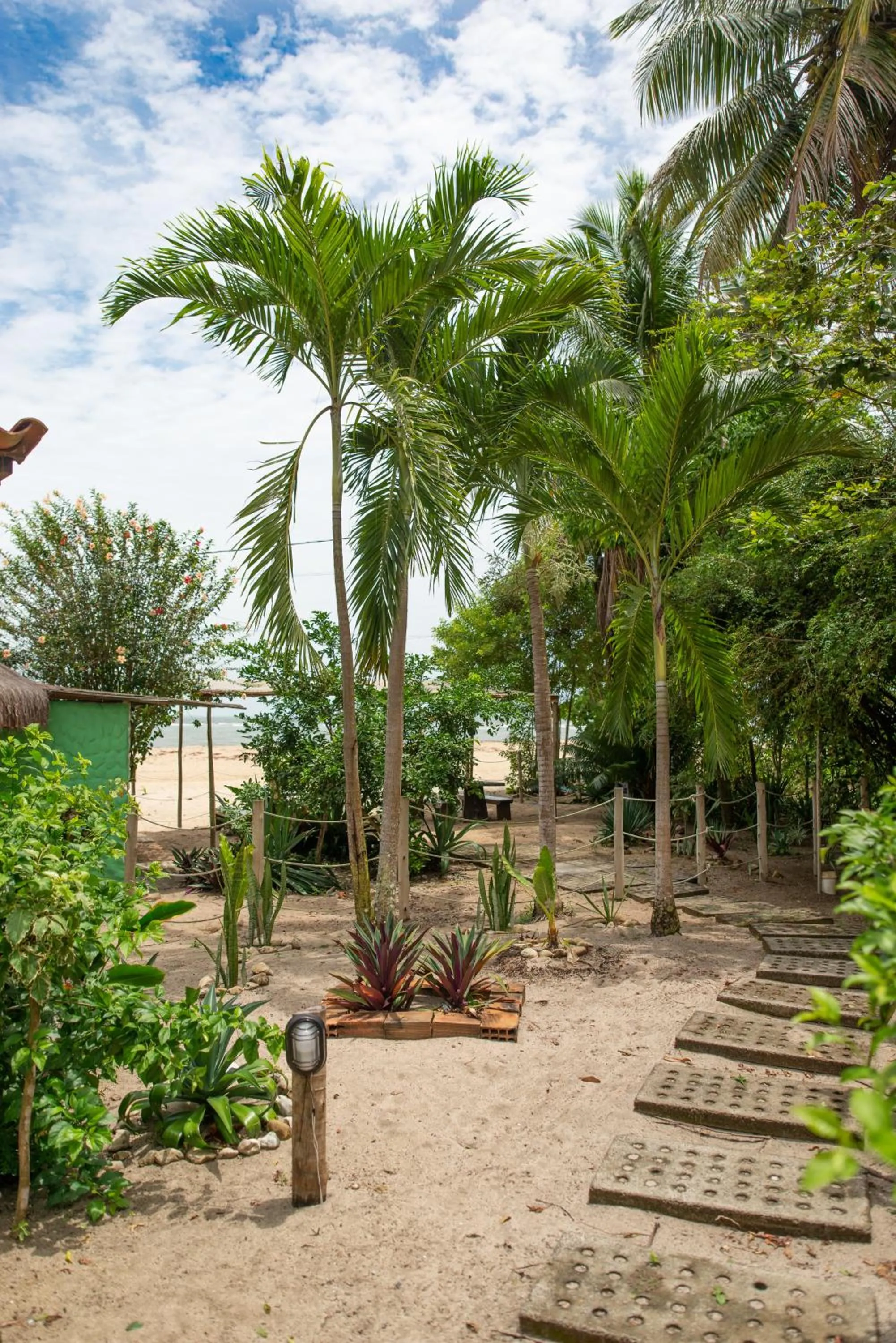 Garden in Pousada Luar das Águas