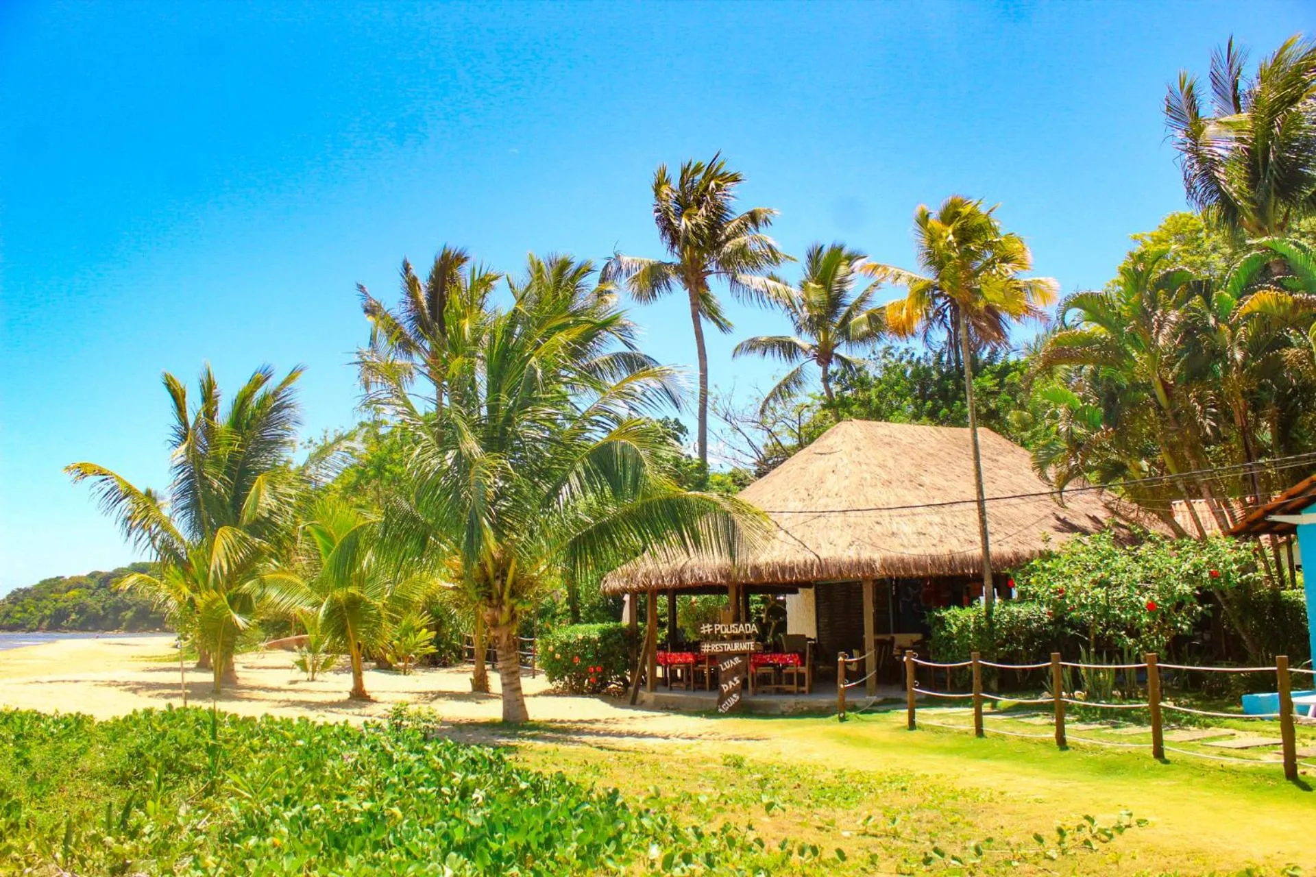 Natural landscape in Pousada Luar das Águas