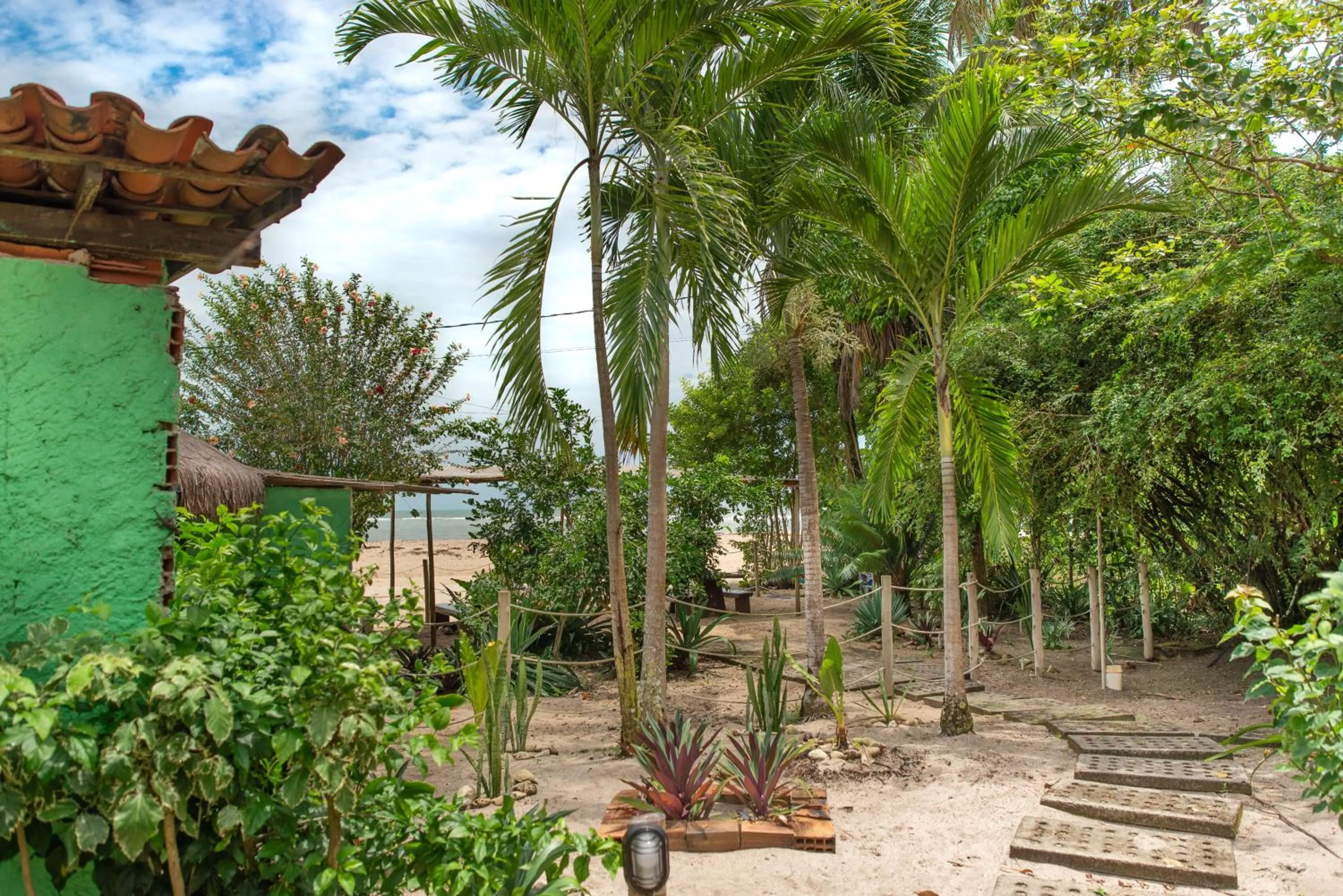 Garden in Pousada Luar das Águas