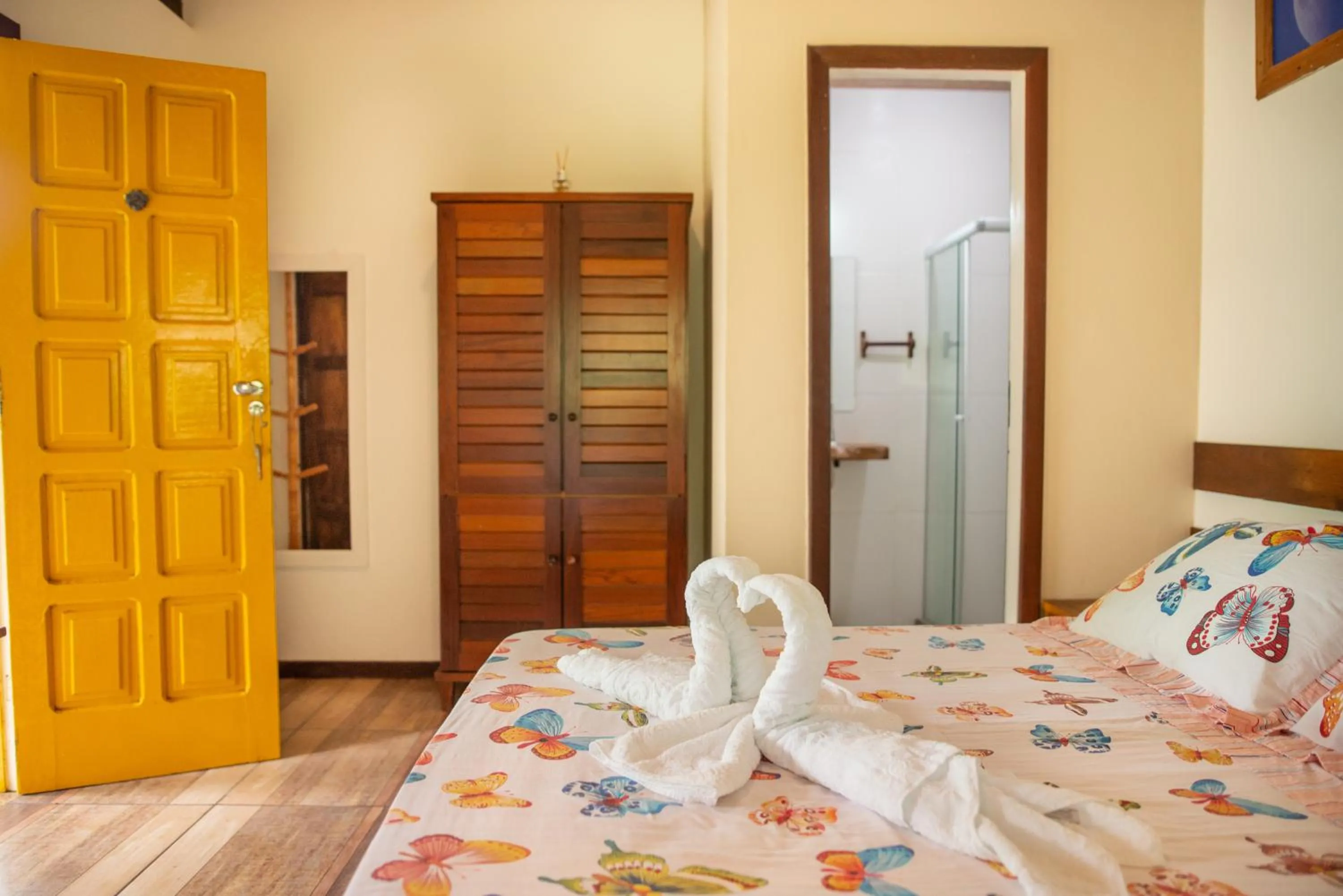 Bedroom, Bed in Pousada Luar das Águas