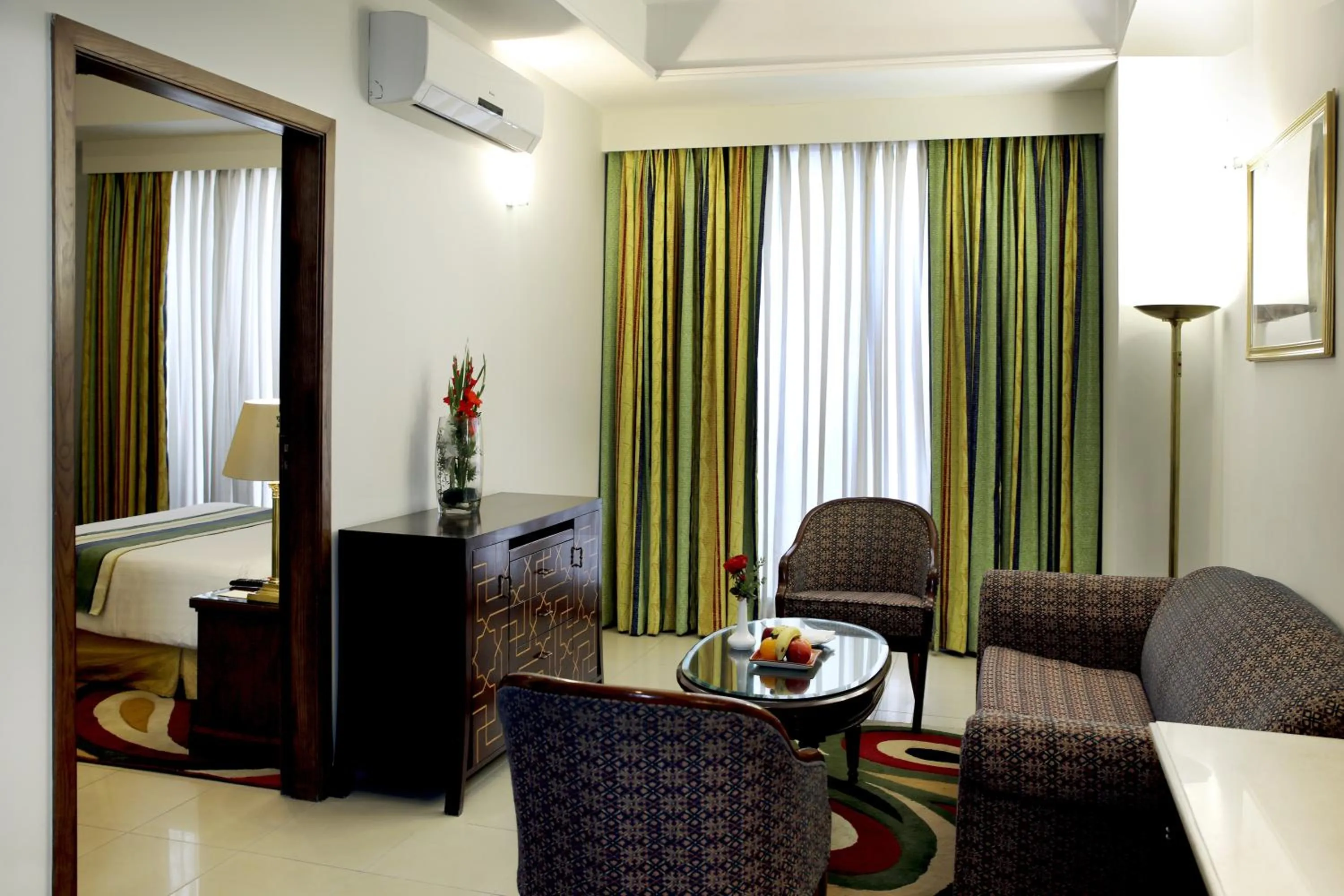 Living room in Avari Xpress, Islamabad