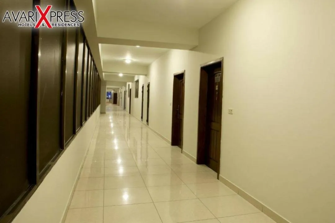 Quiet street view in Avari Xpress, Islamabad