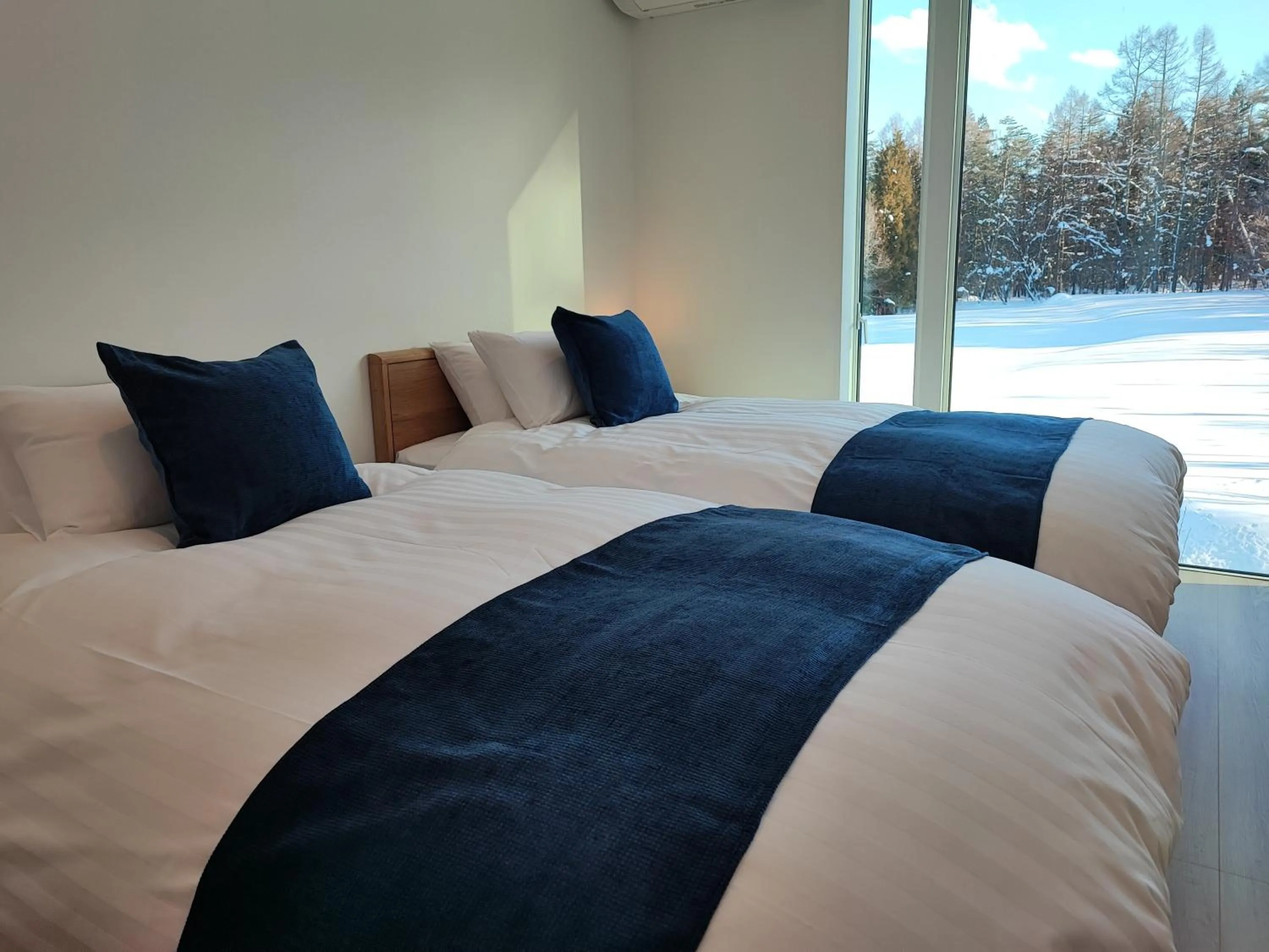 Bed in Hakuba Hokujo