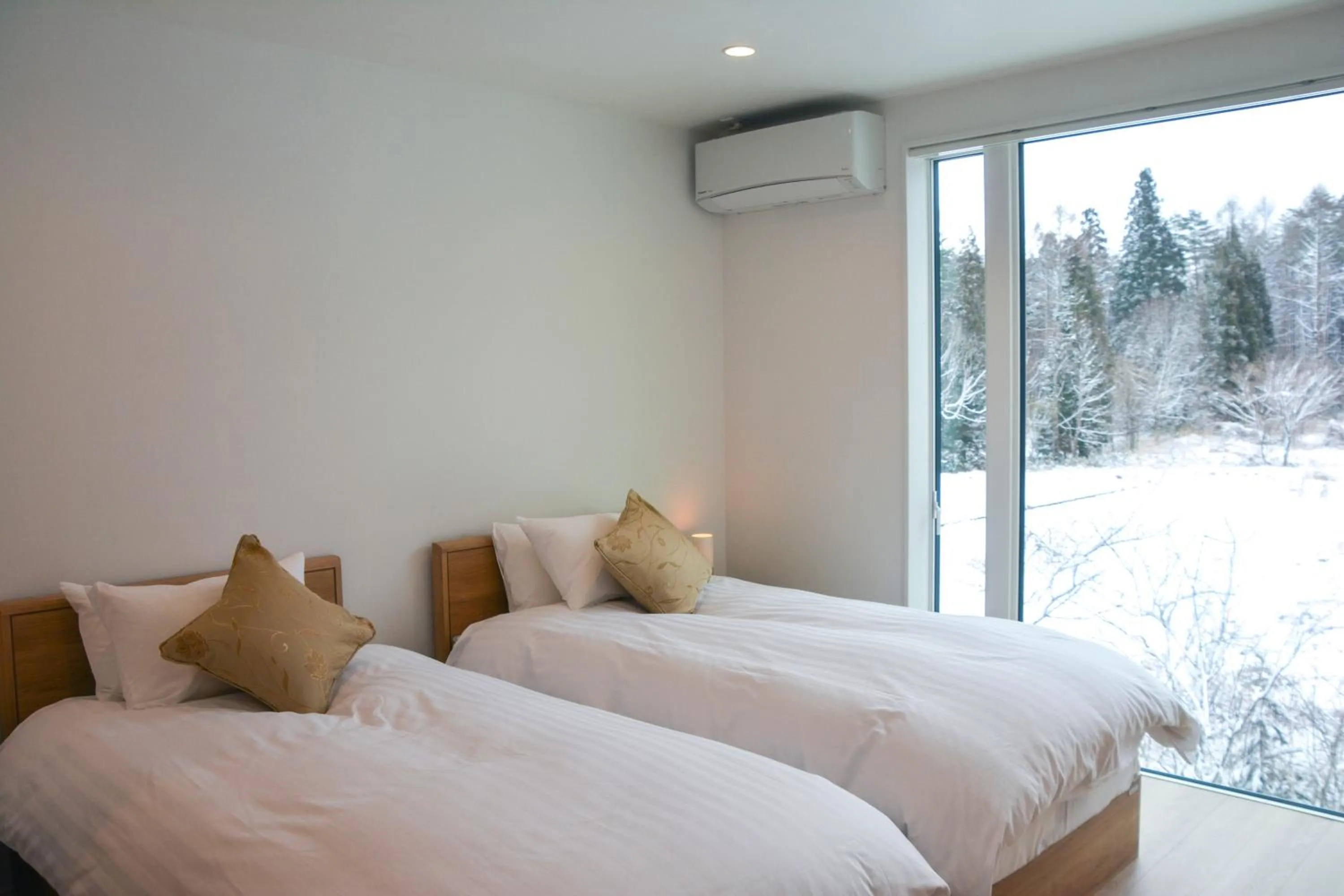 Bed in Hakuba Hokujo