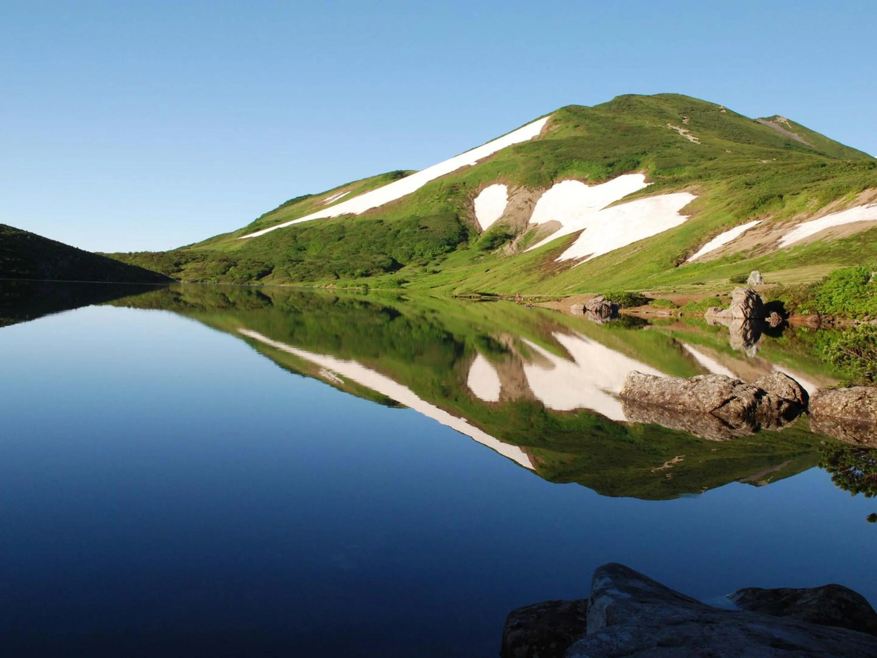 Natural landscape in Hakuba Hokujo