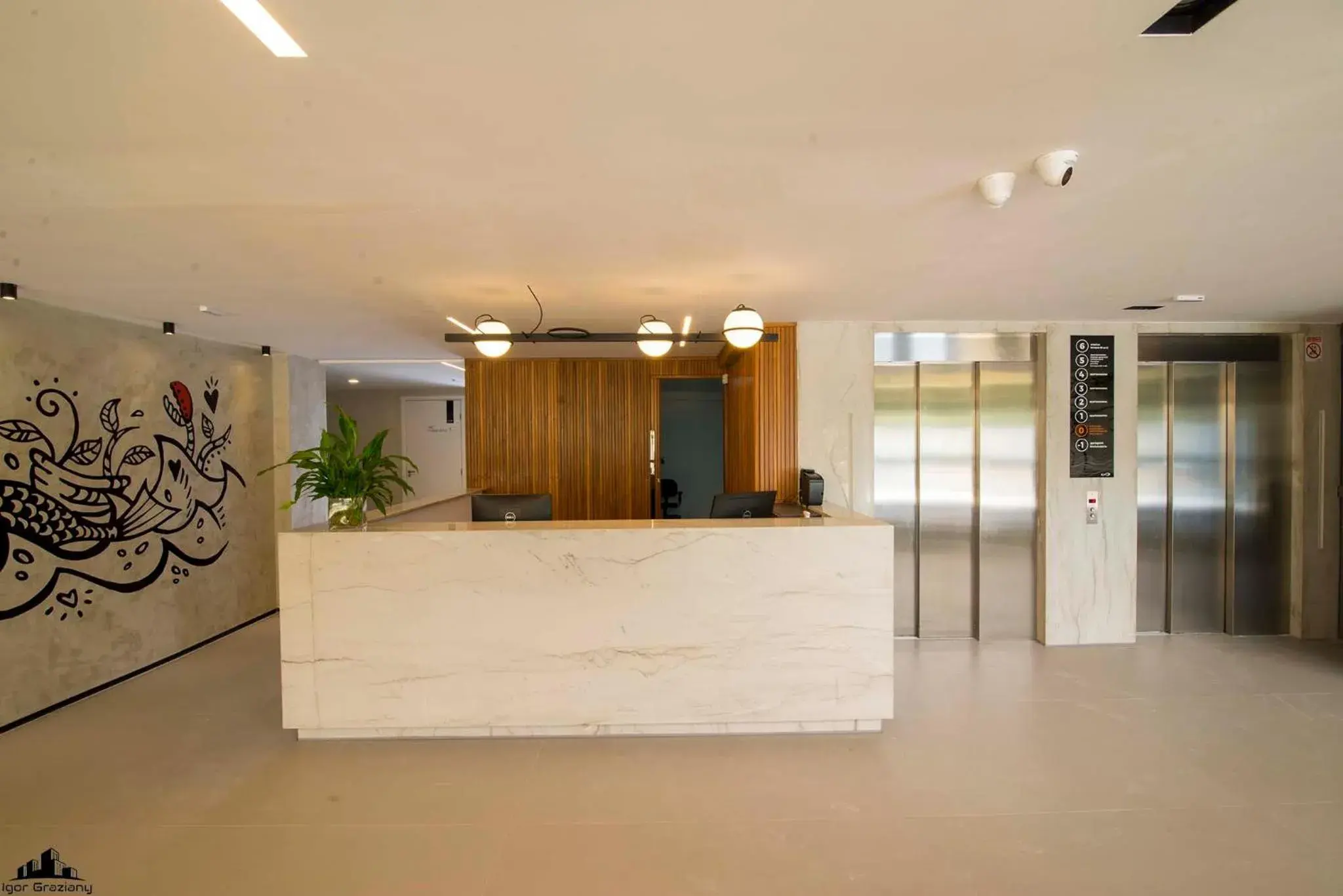 Lobby or reception in Infinity at the Sea by Welkom Lobby or reception in Infinity at the Sea by Welkom