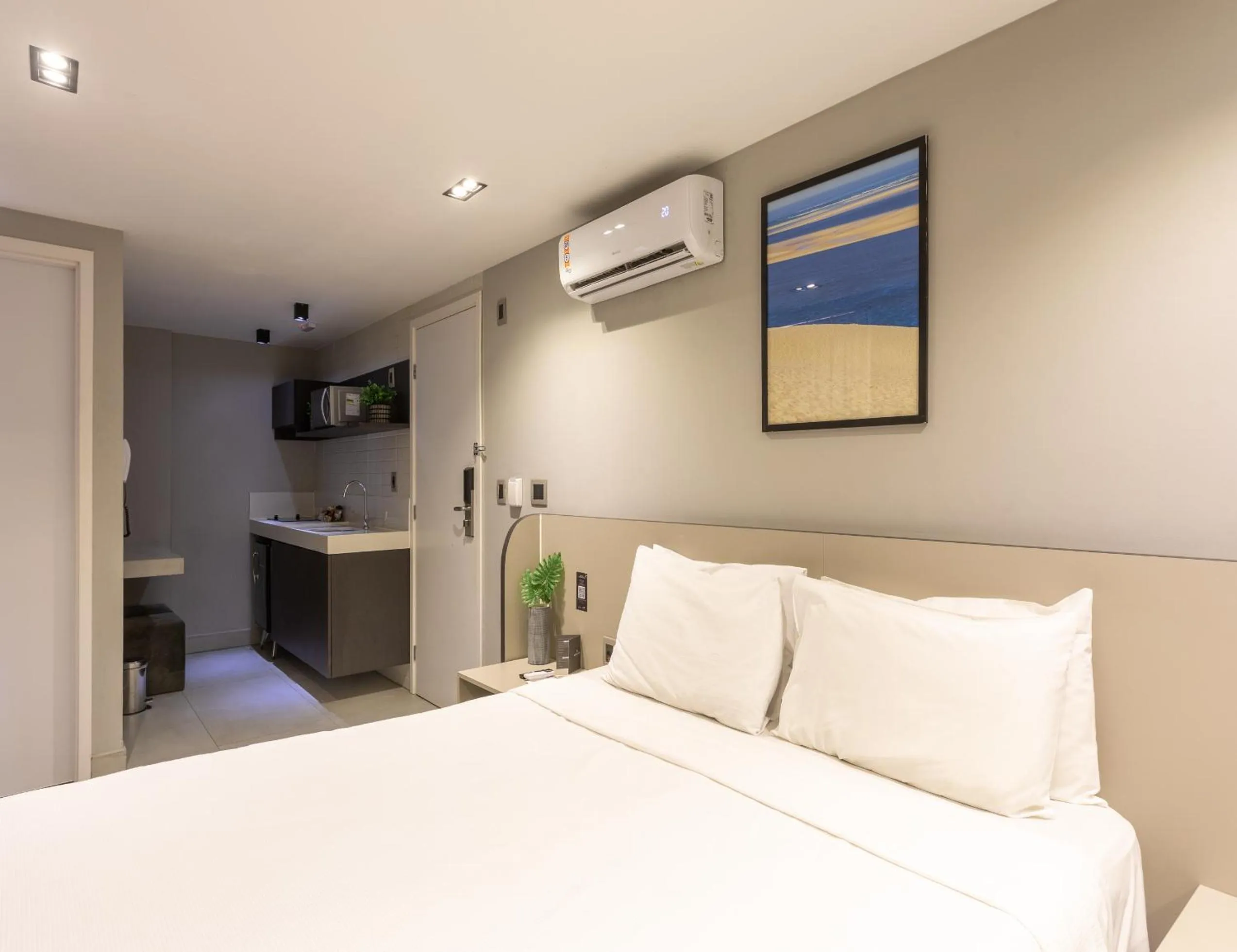 Bed in Infinity at the Sea by Welkom