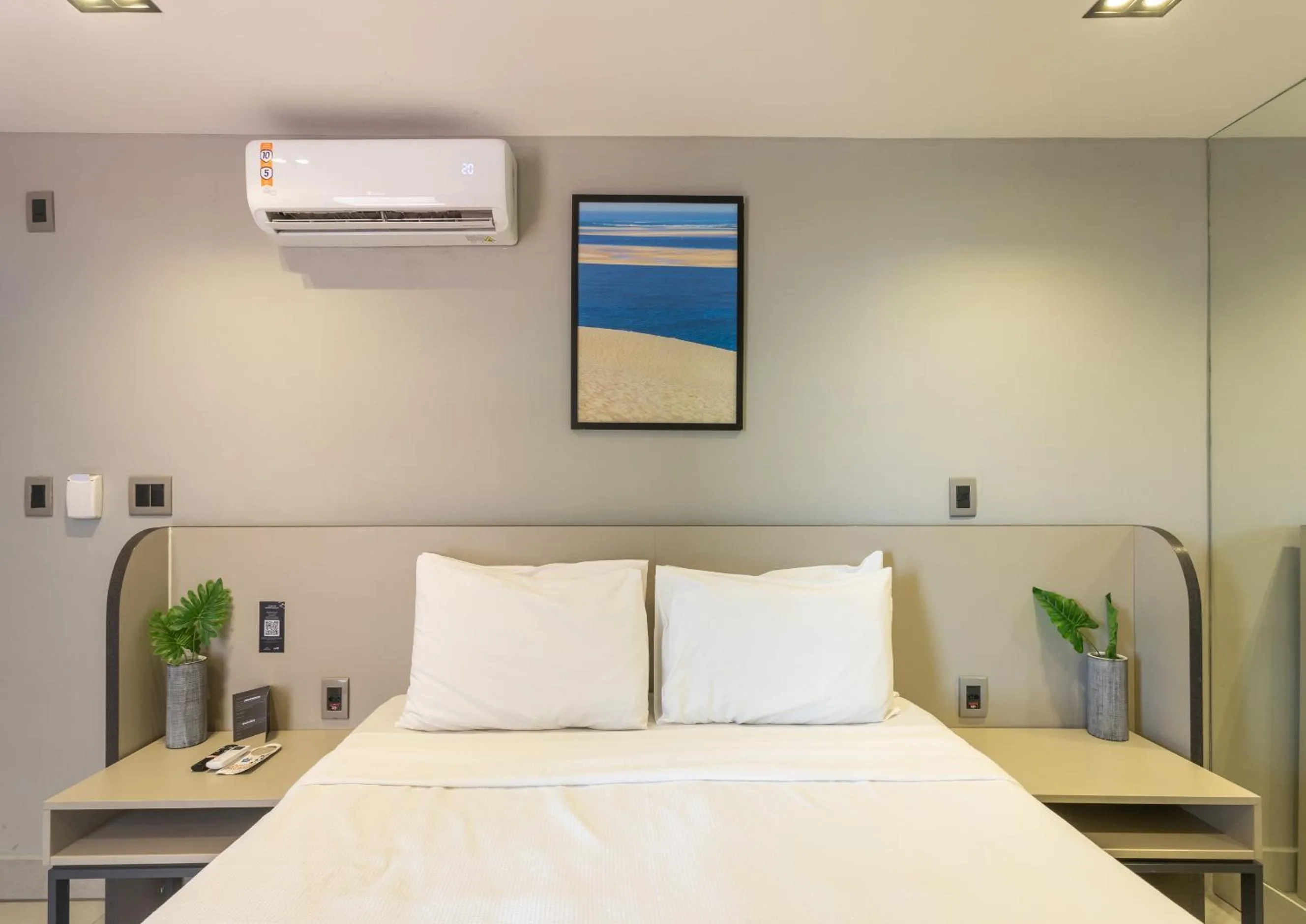 Bed in Infinity at the Sea by Welkom