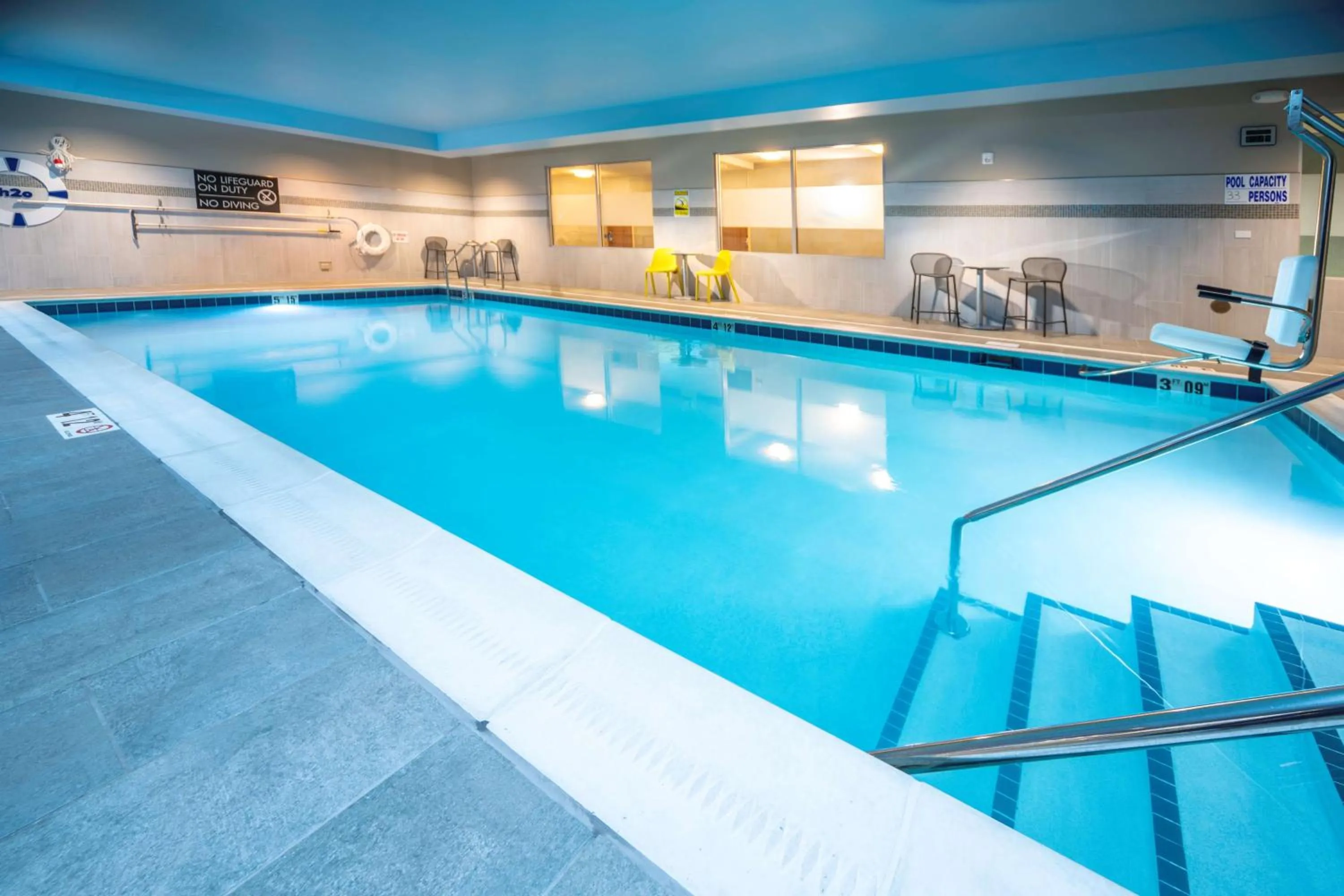 Pool view in Home2 Suites By Hilton Minneapolis-Mall of America