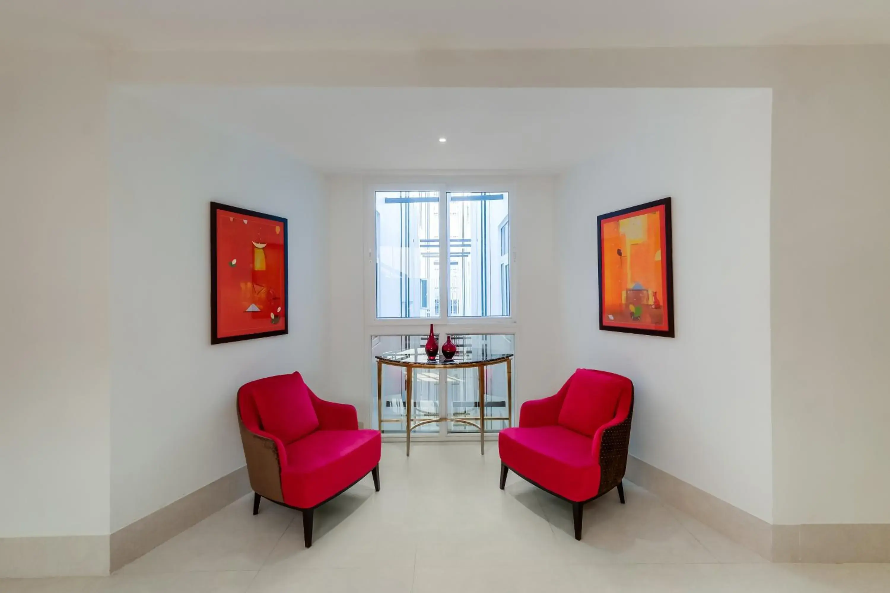 Lobby or reception in Red Fox by Lemon Tree Hotels, Vijayawada Lobby or reception in Red Fox by Lemon Tree Hotels, Vijayawada