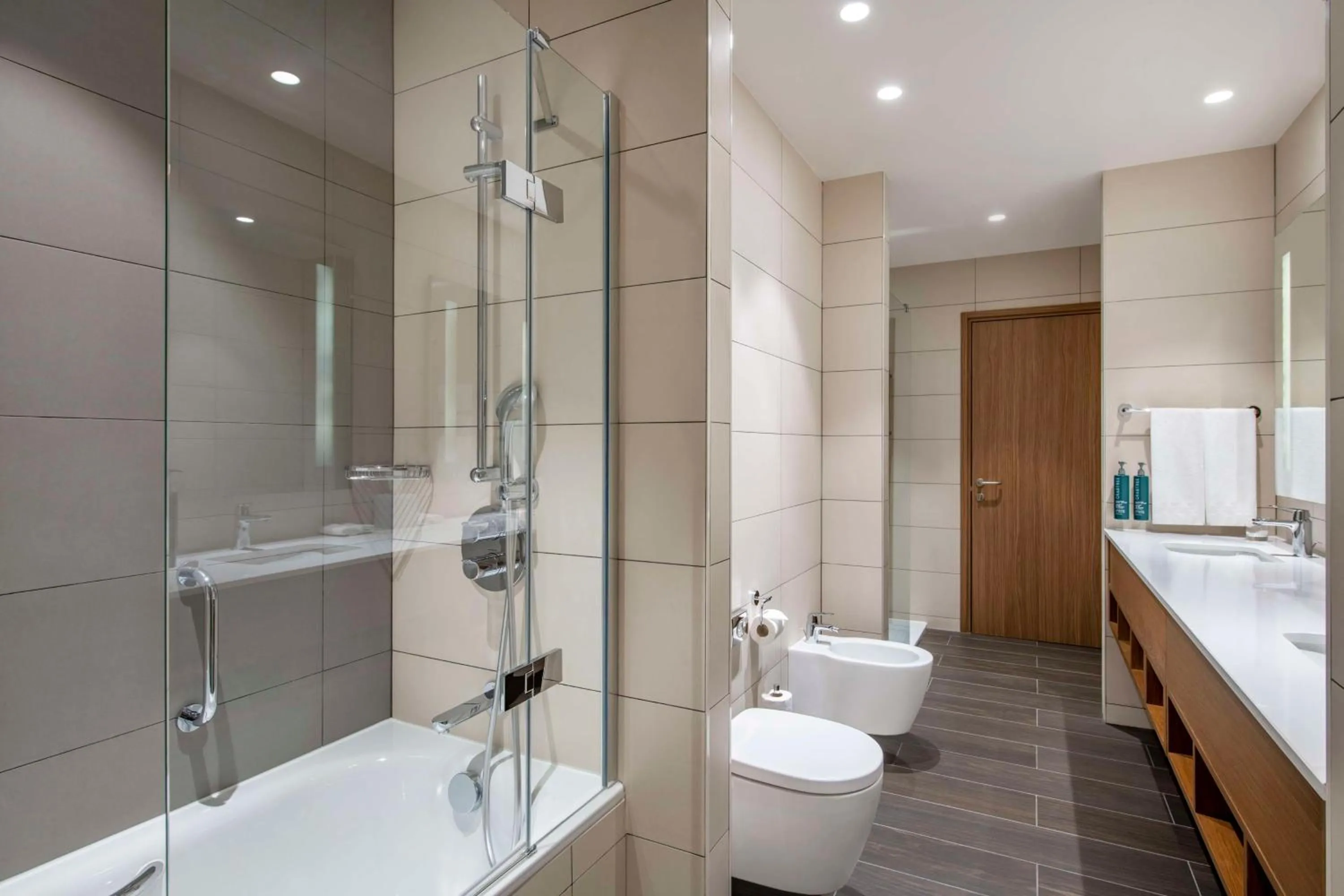 Bathroom in Hilton Garden Inn Tbilisi Chavchavadze