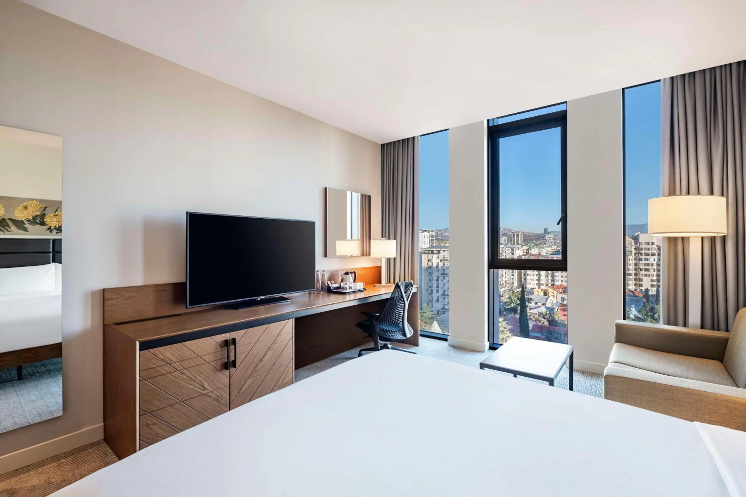 Bed in Hilton Garden Inn Tbilisi Chavchavadze