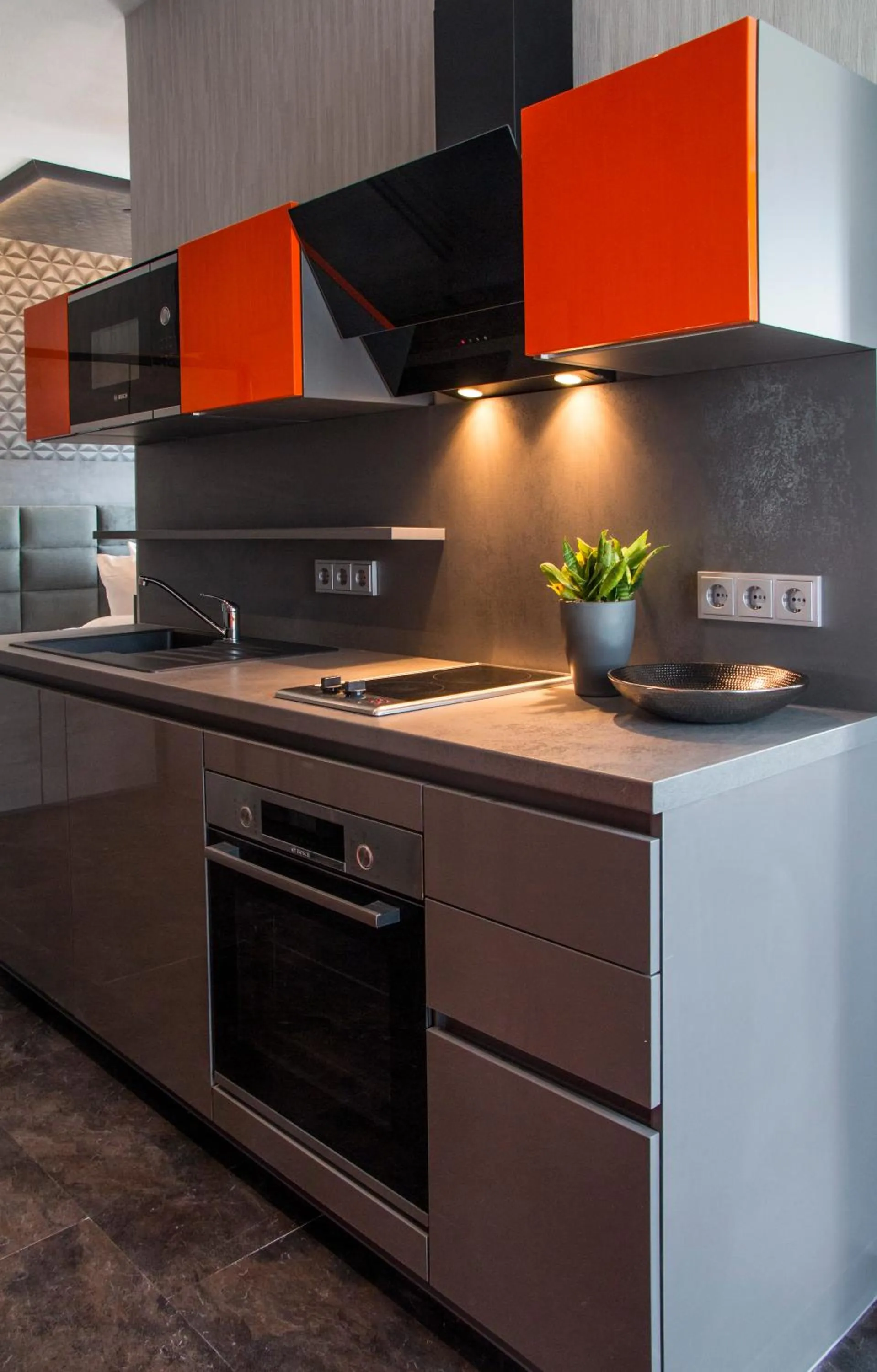 kitchen in Hotel LifeStyle Mindelheim