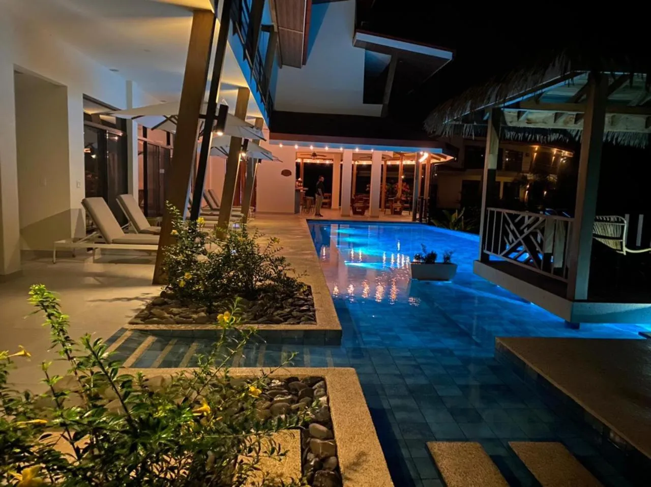 Swimming pool in Lapazul Boutique Hotel