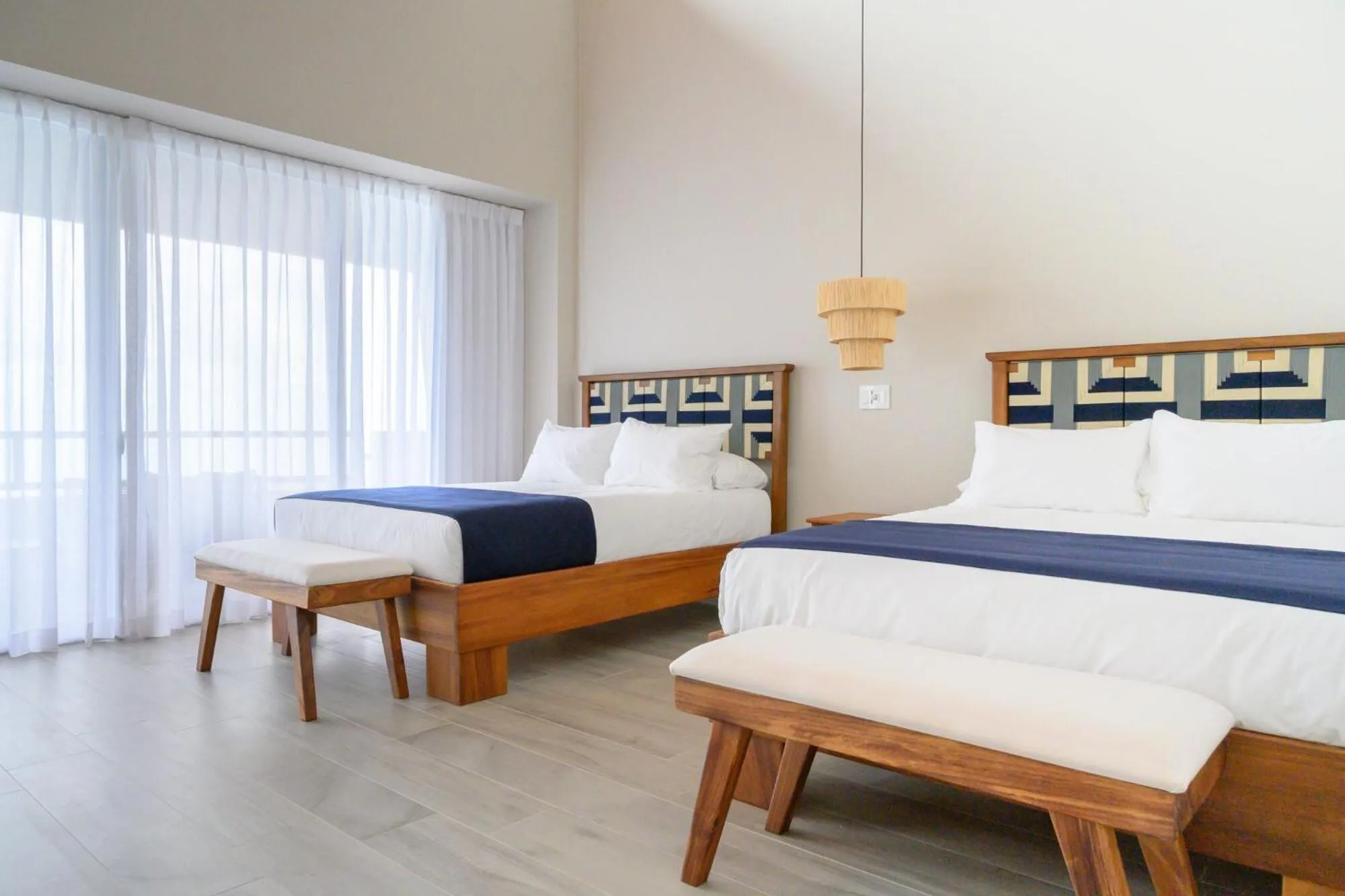 Bed in Lapazul Boutique Hotel