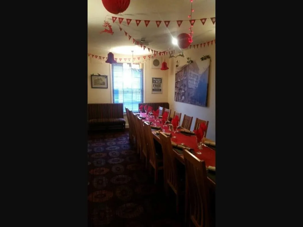 Dining area in The Old Bell